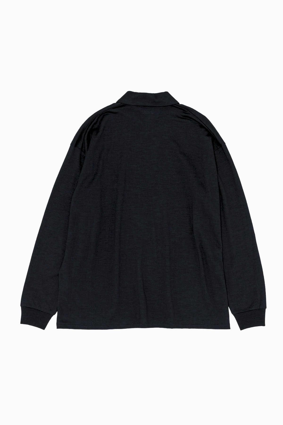 WOOL RAMIE JERSEY POLO
