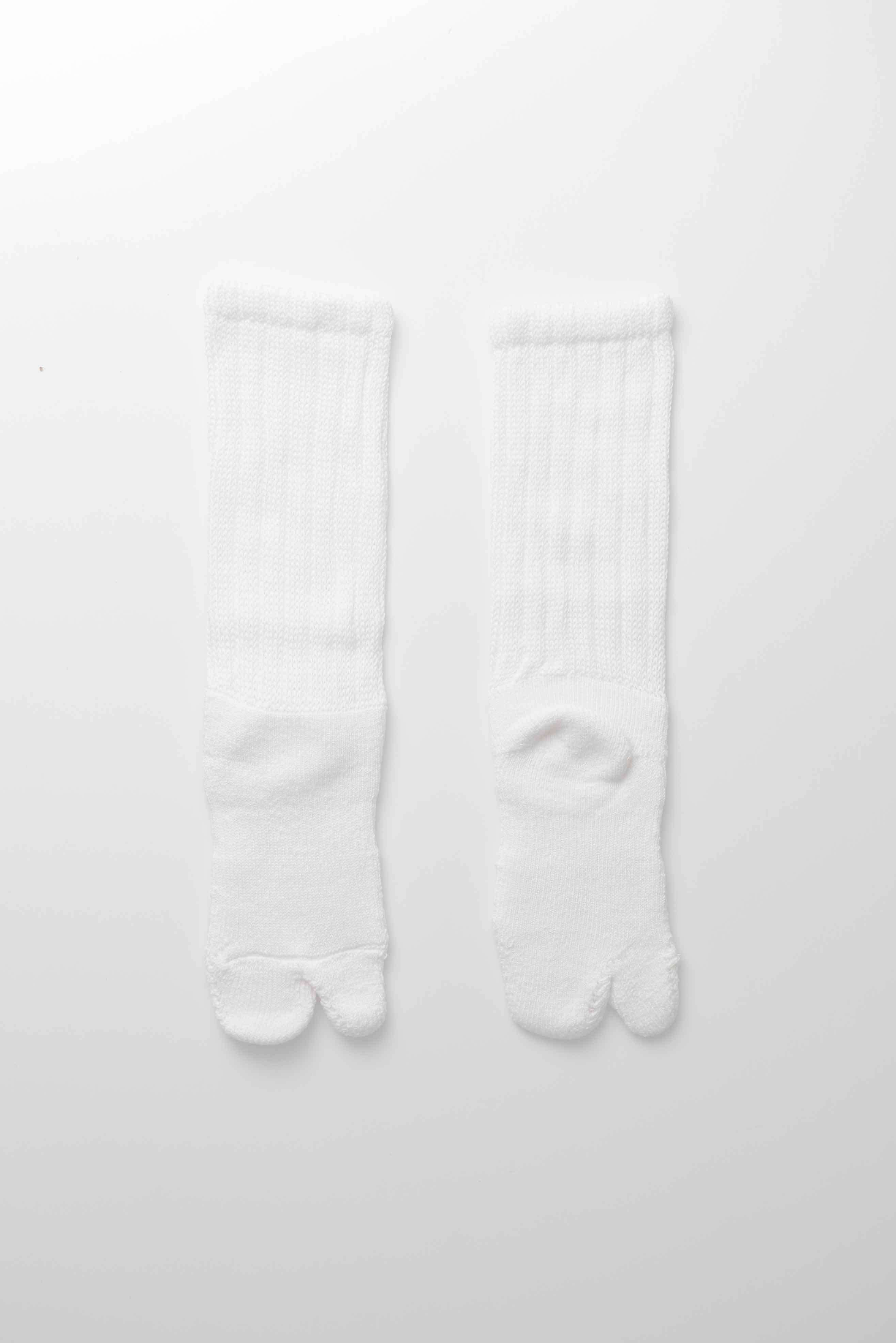 WOOL TABI PILE SOCKS