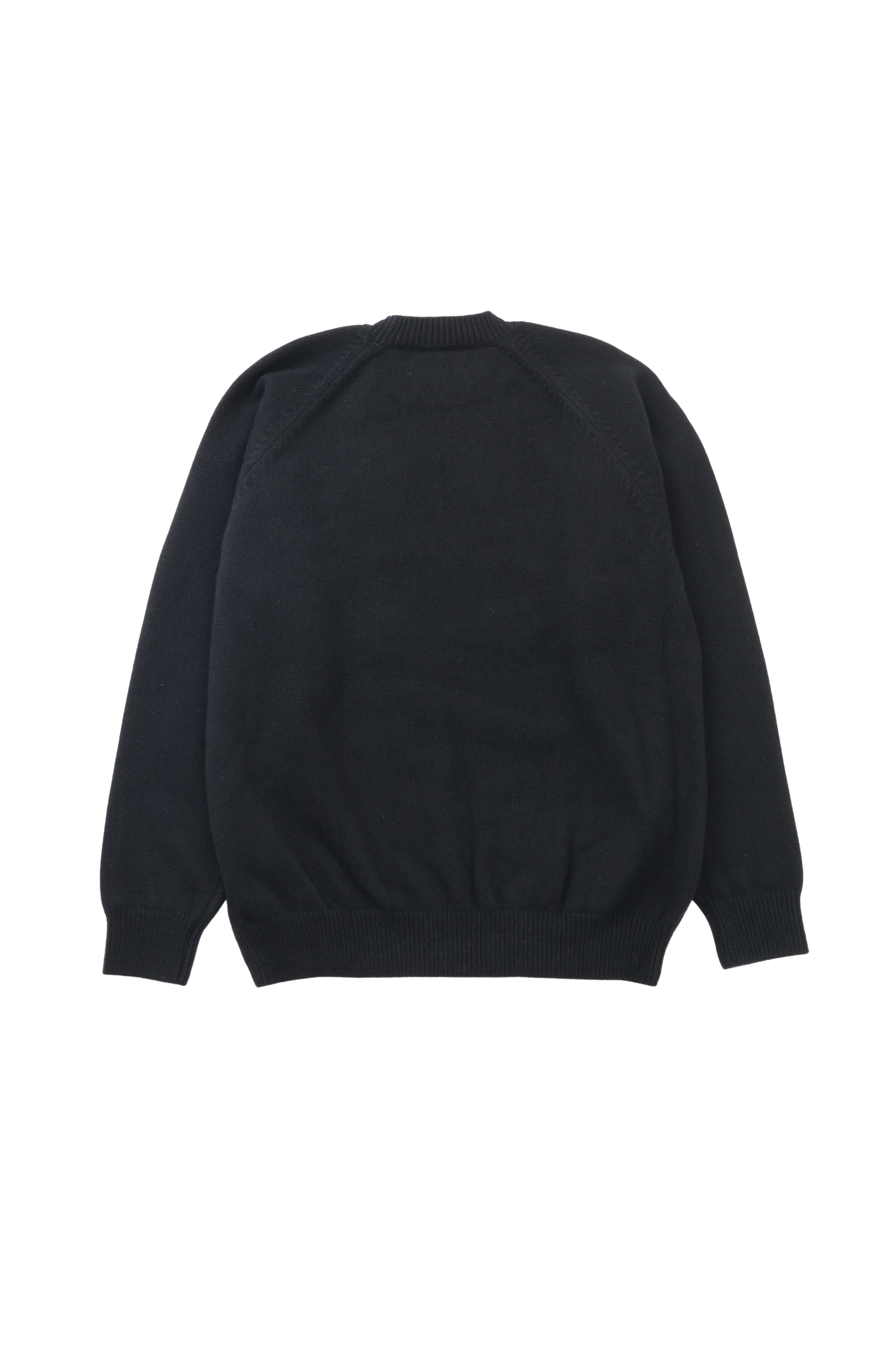 RAGLAN CREW NECK KNIT