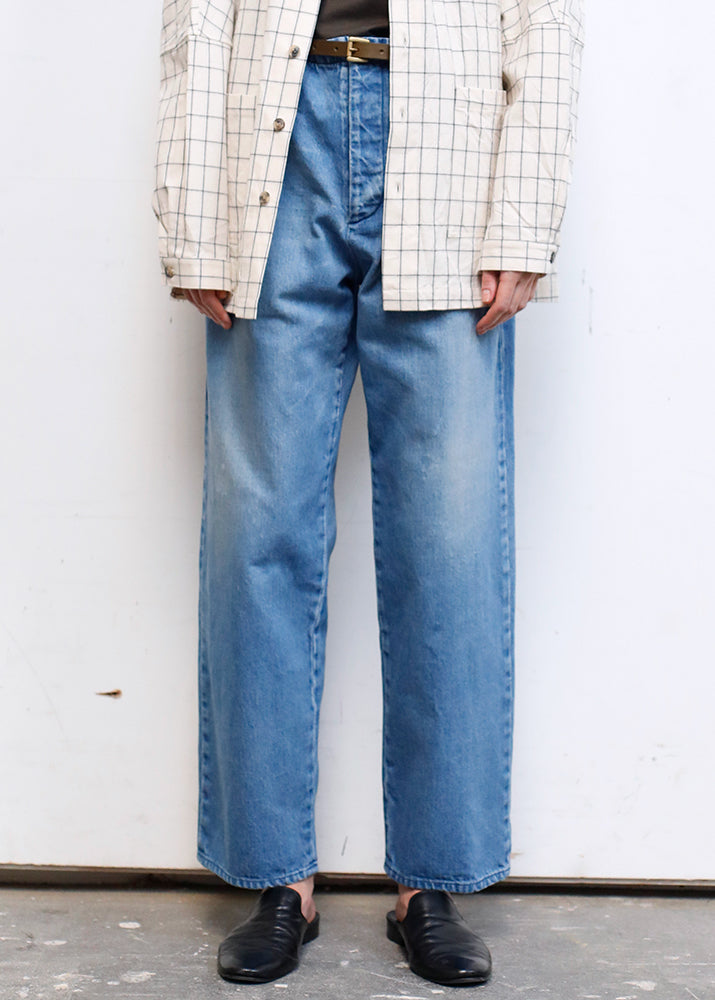 DENIM BAGGY TROUSERS