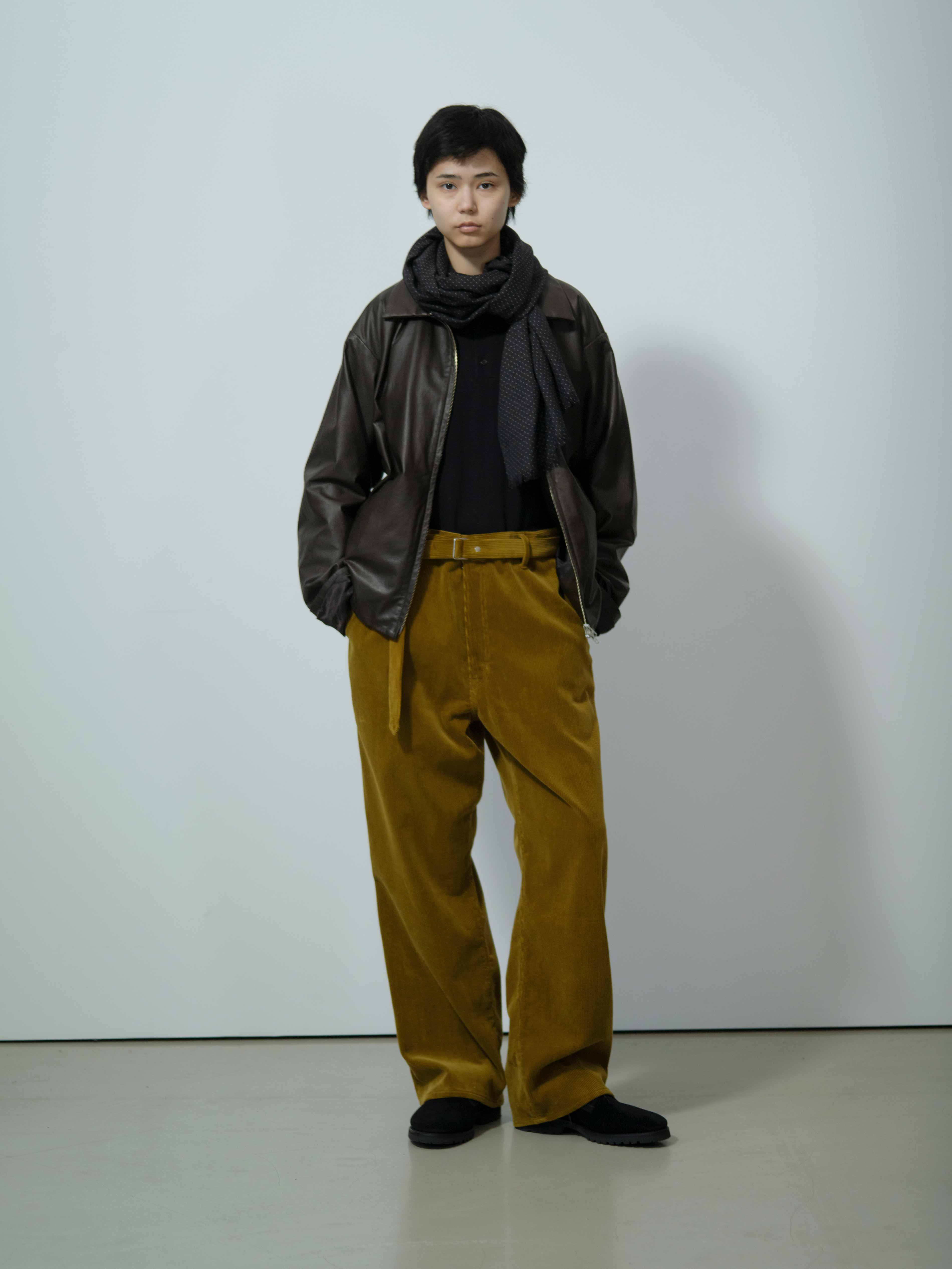 BELTED TROUSERS