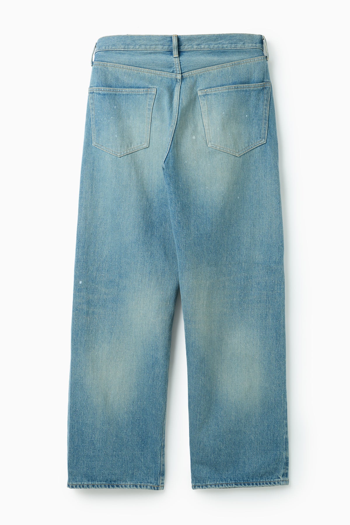 5POCKET STRAIGHT FADE DENIM PANTS