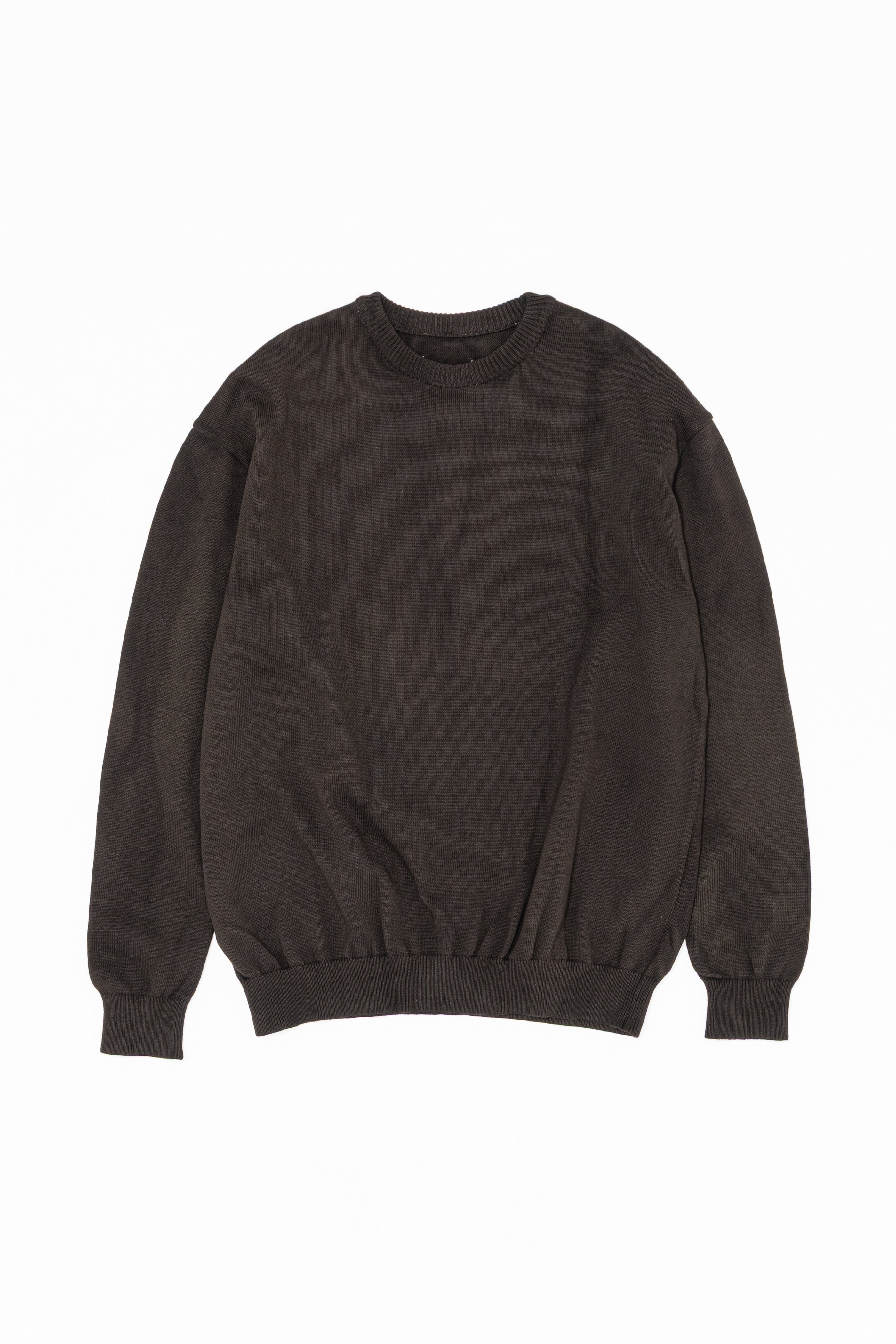 CREW NECK KNIT(SUPER ZERO KNIT)
