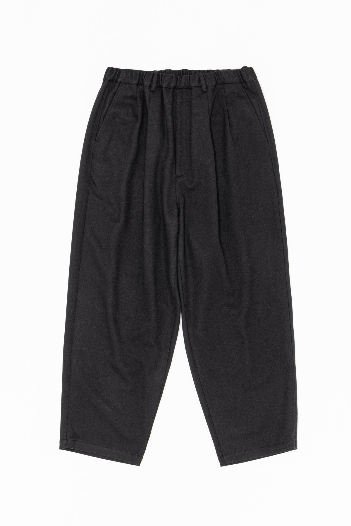 DOUBLE PLEATED WIDE EASY PANTS