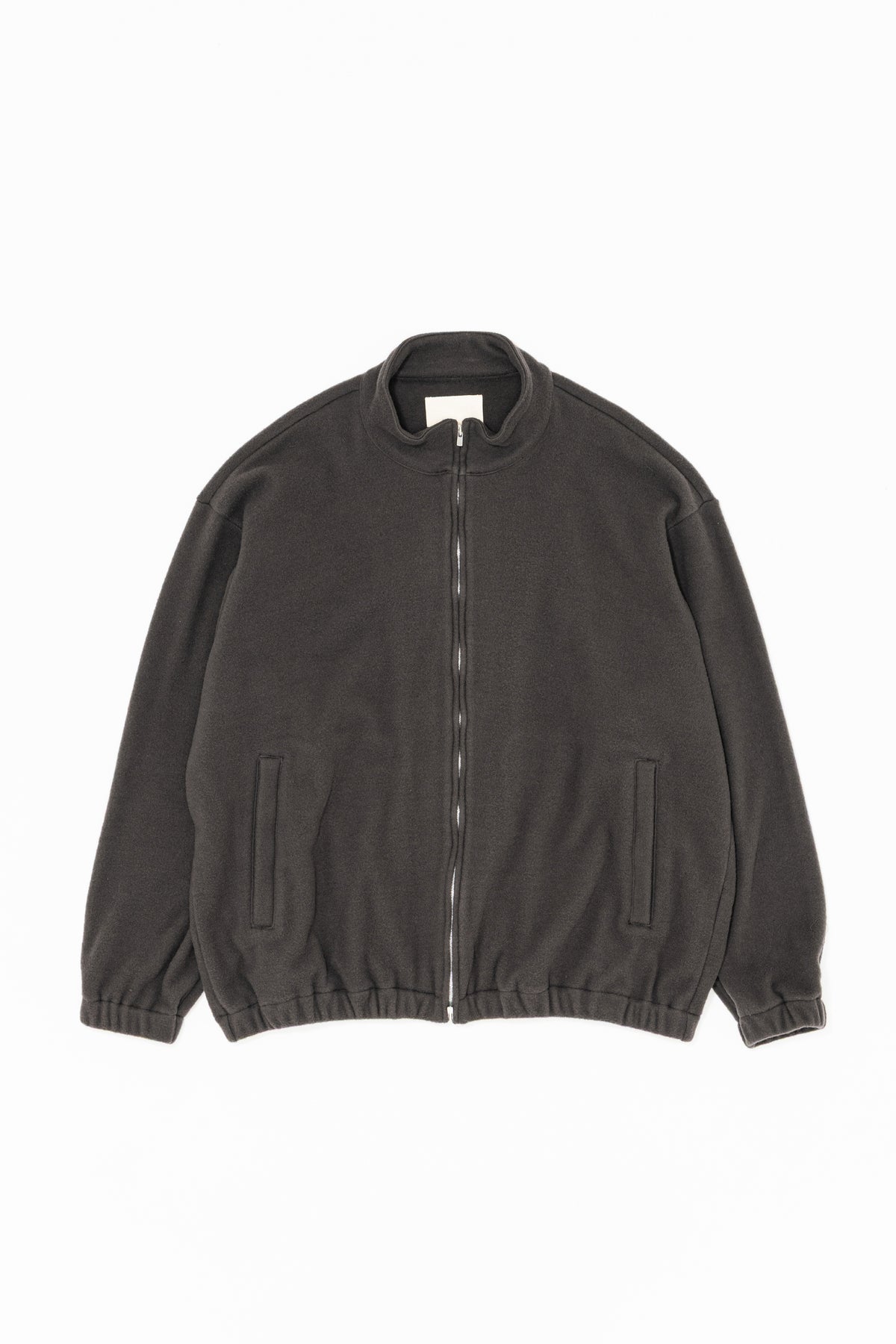 WOOL FLEECE TRACK JACKET