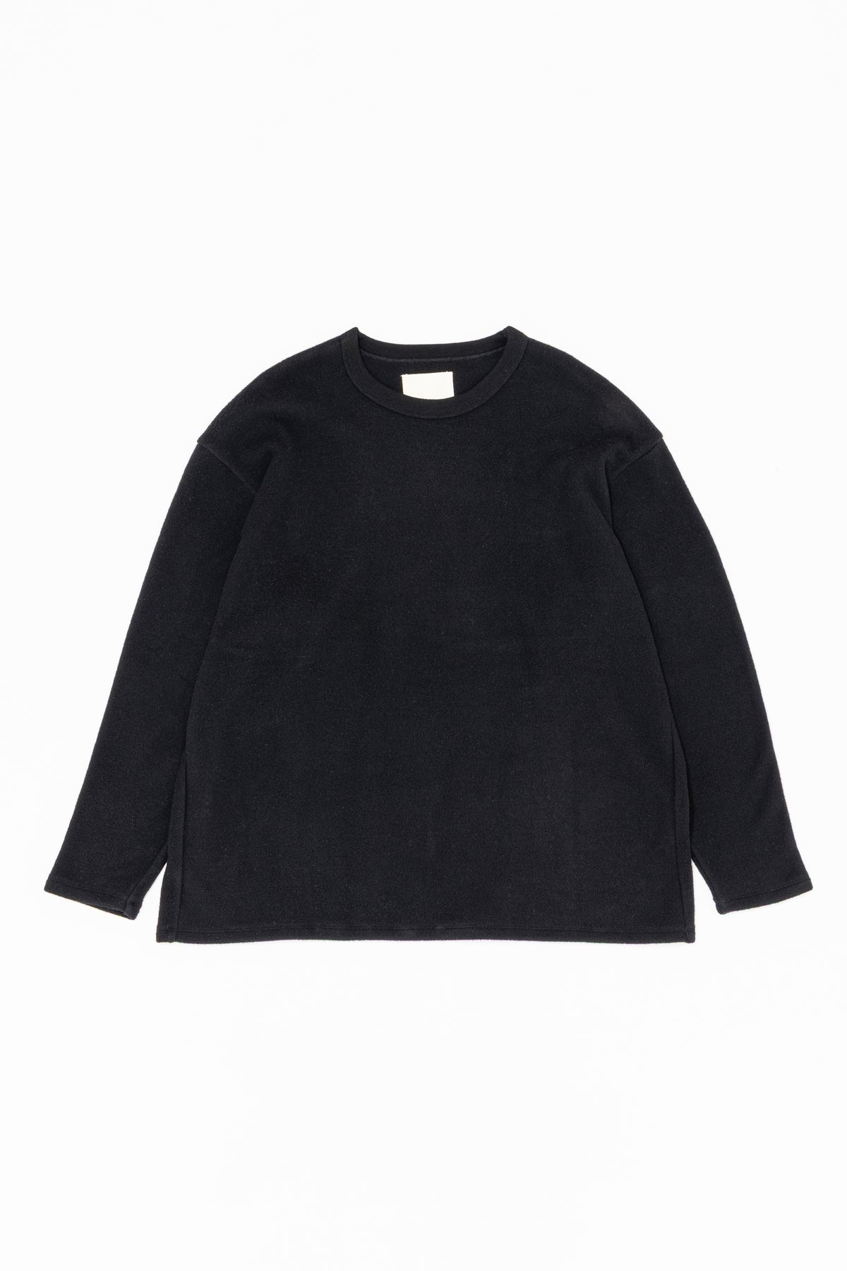 WOOL FLEECE CREW NECK PULLOVER