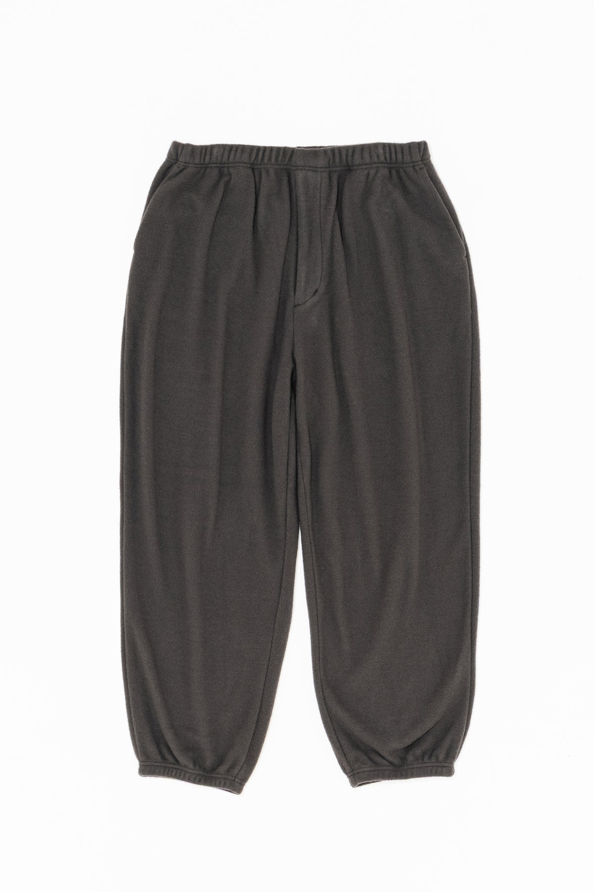 WOOL FLEECE TRACK PANTS