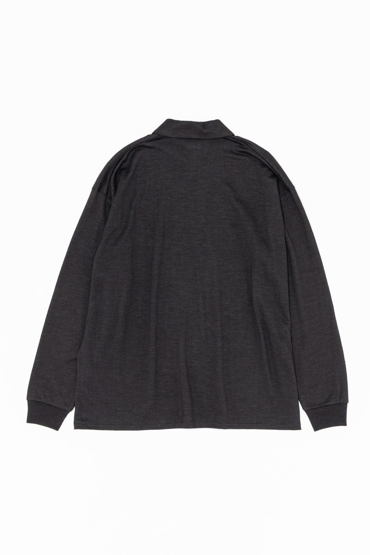 WOOL RAMIE JERSEY POLO
