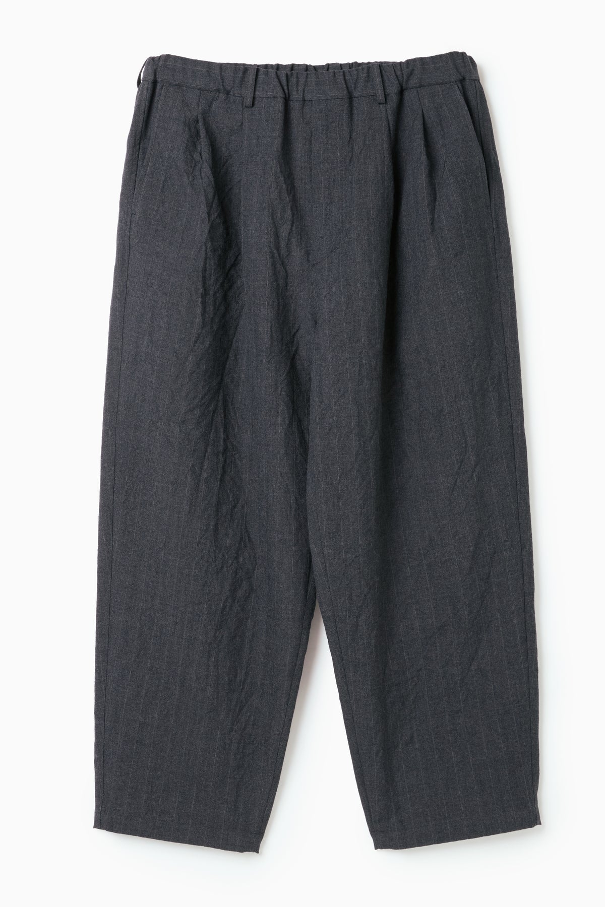DOUBLE PLEATED WIDE EASY PANTS