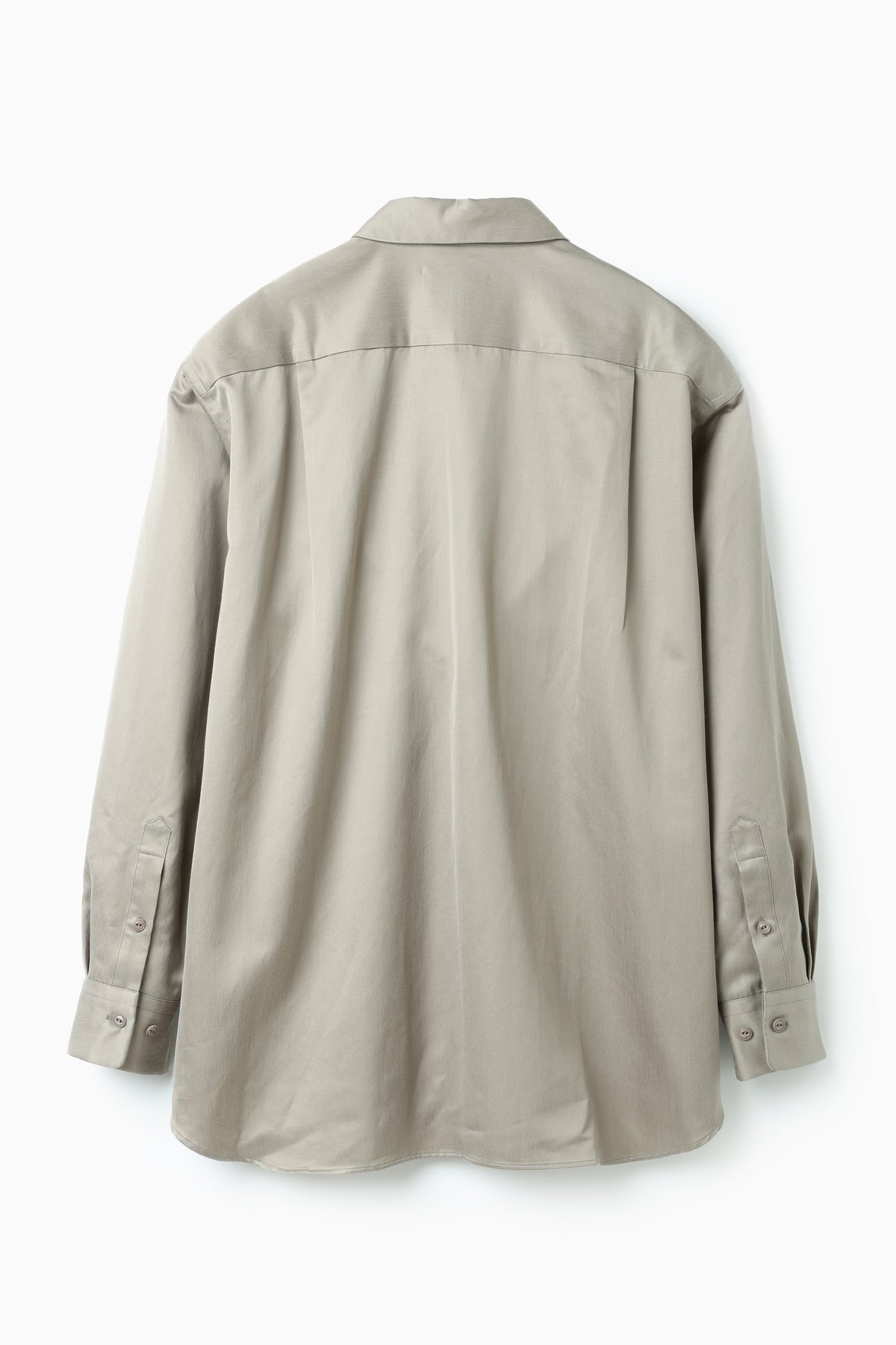 COTTON CUPRO REGULAR COLLAR SHIRT