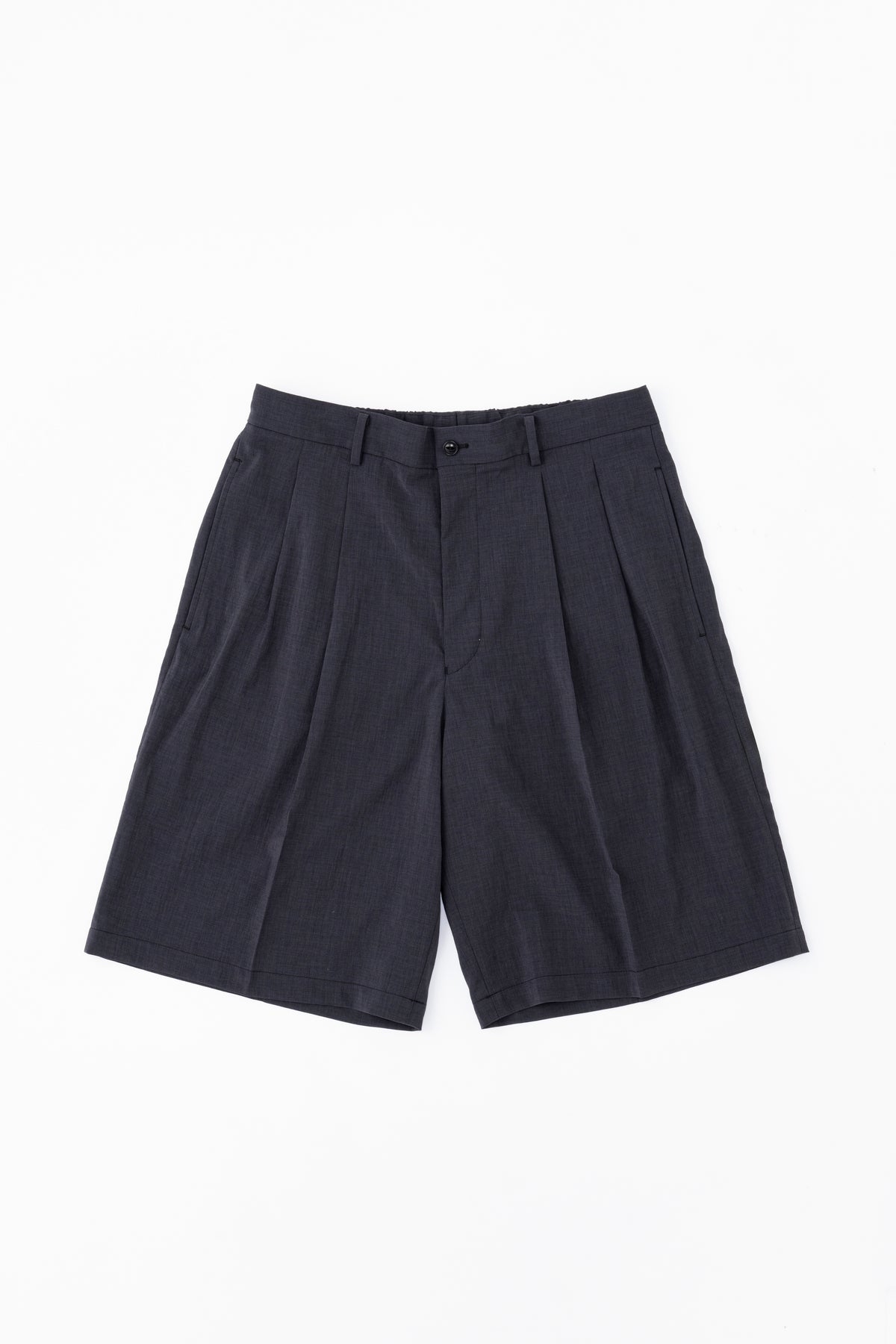 DOUBLE PLEATED SHORTS