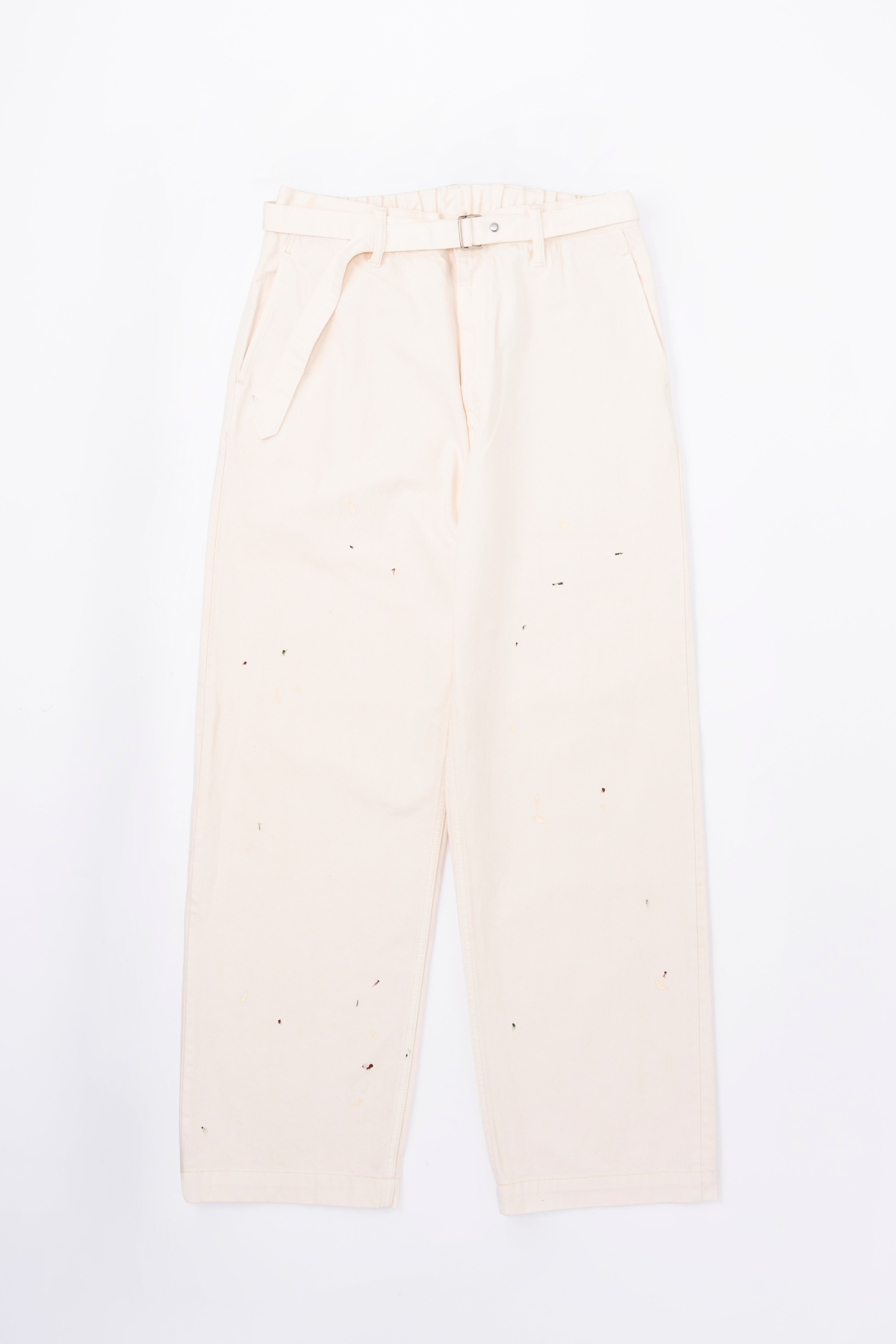 DENIM WIDE TROUSERS