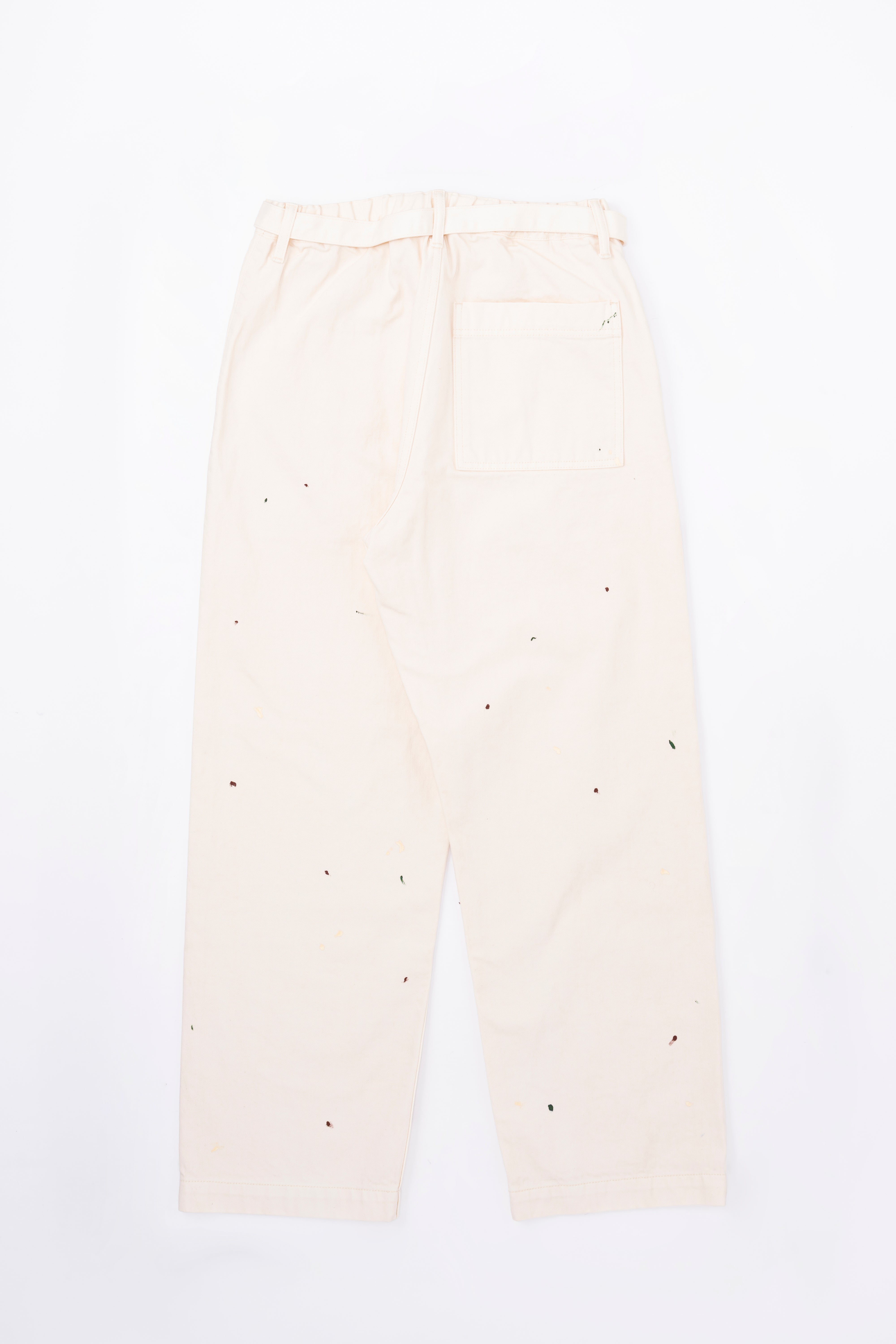 DENIM WIDE TROUSERS