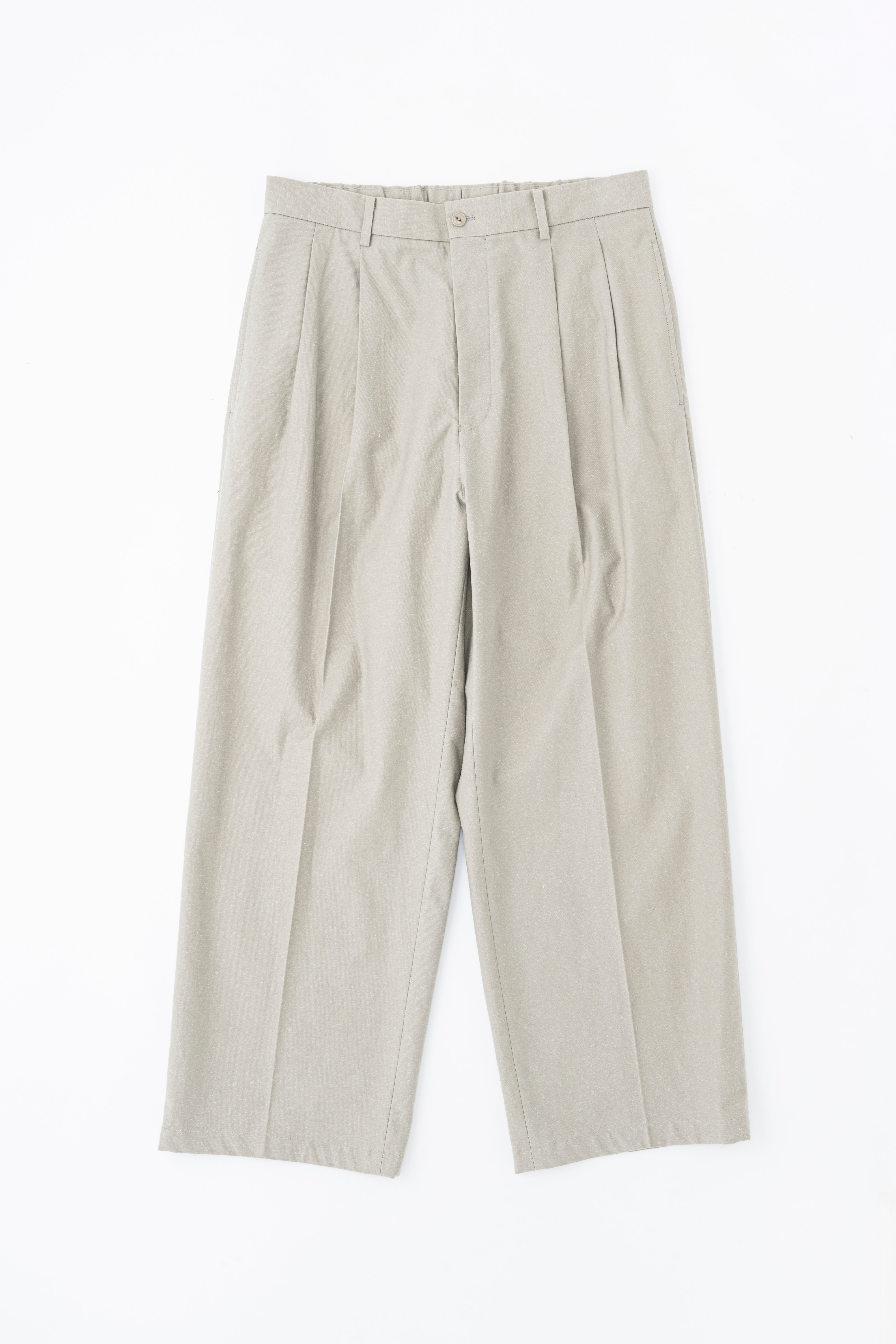 DOUBLE PLEATED TROUSERS