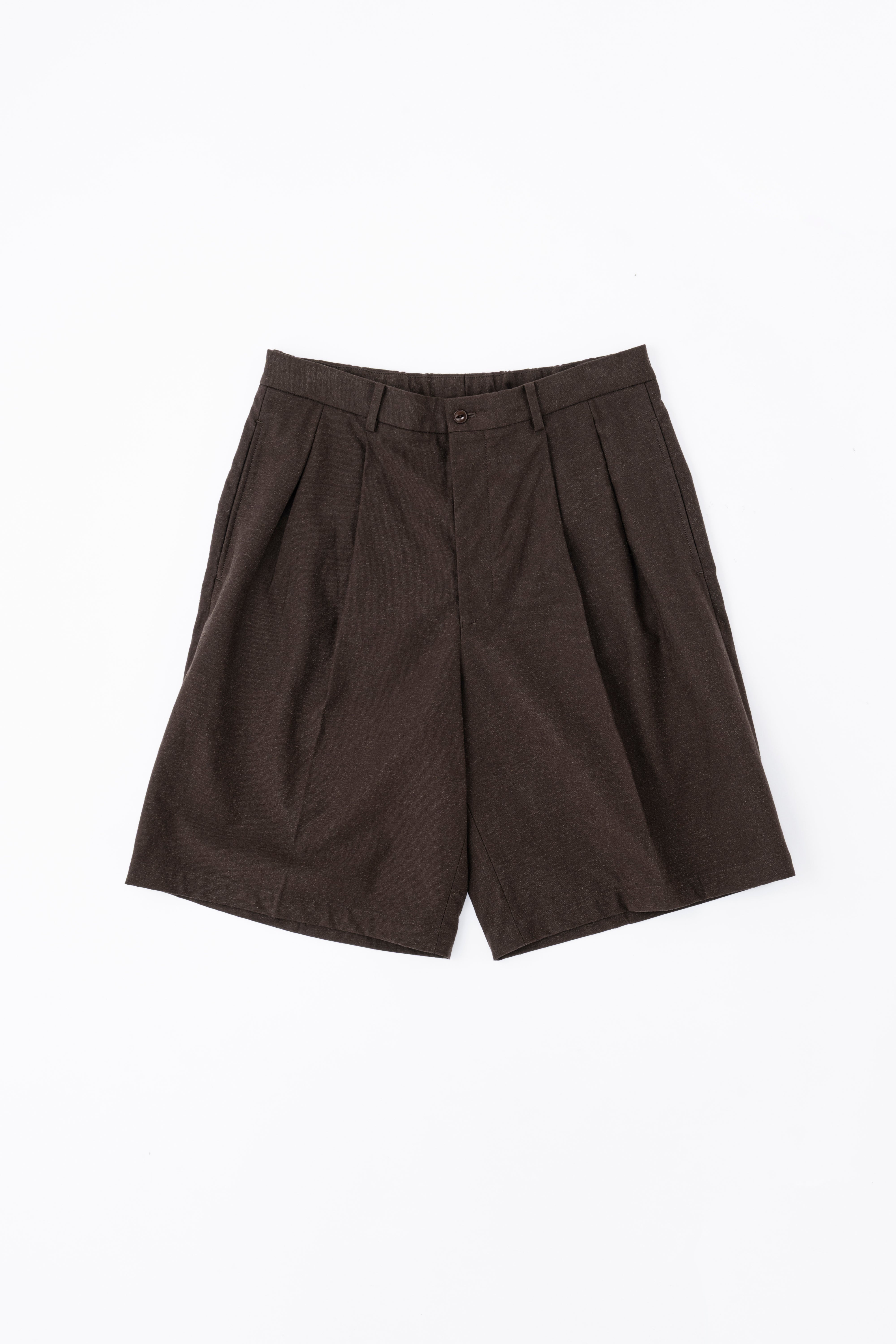 DOUBLE PLEATED SHORTS