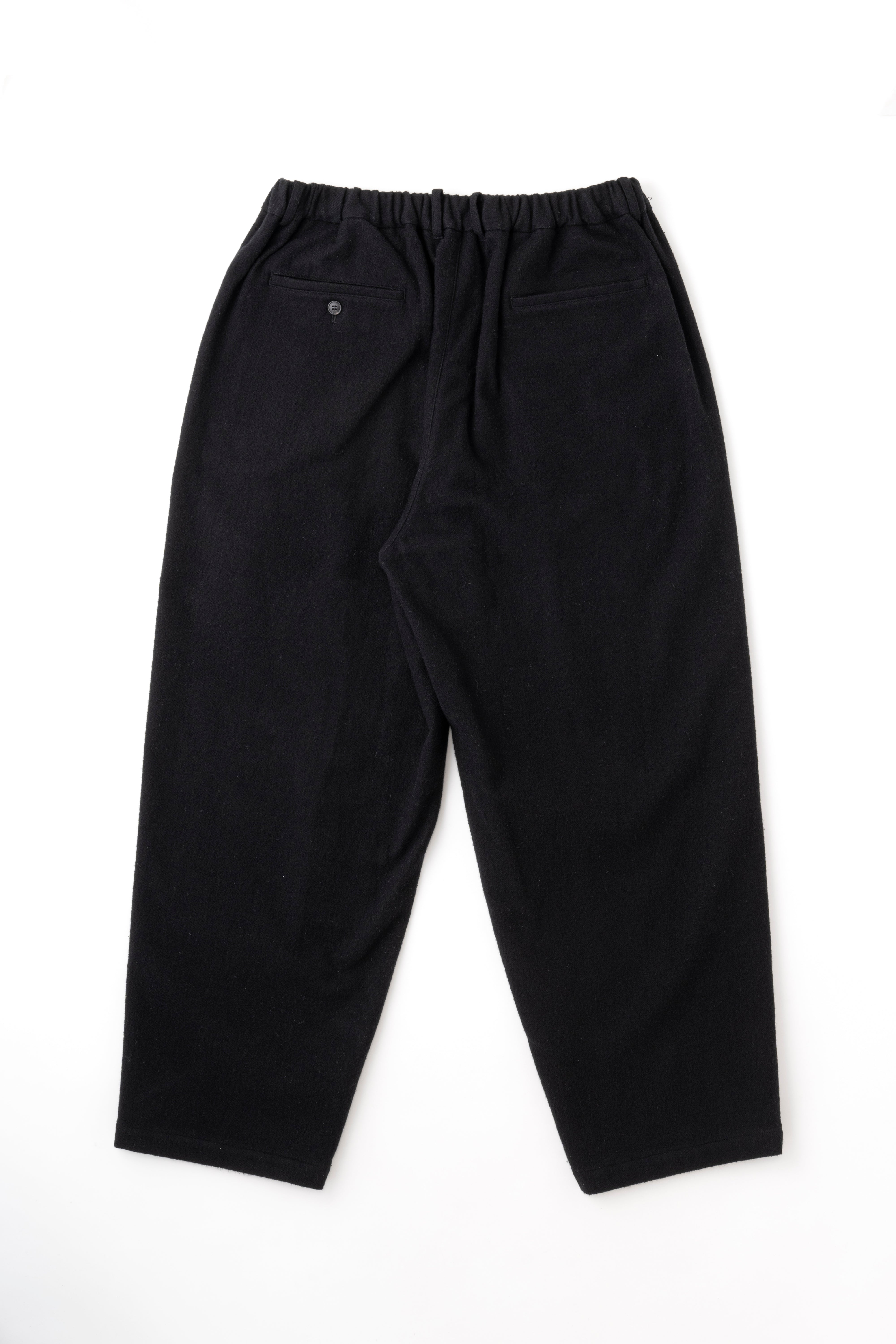 DOUBLE PLEATED WIDE EASY PANTS