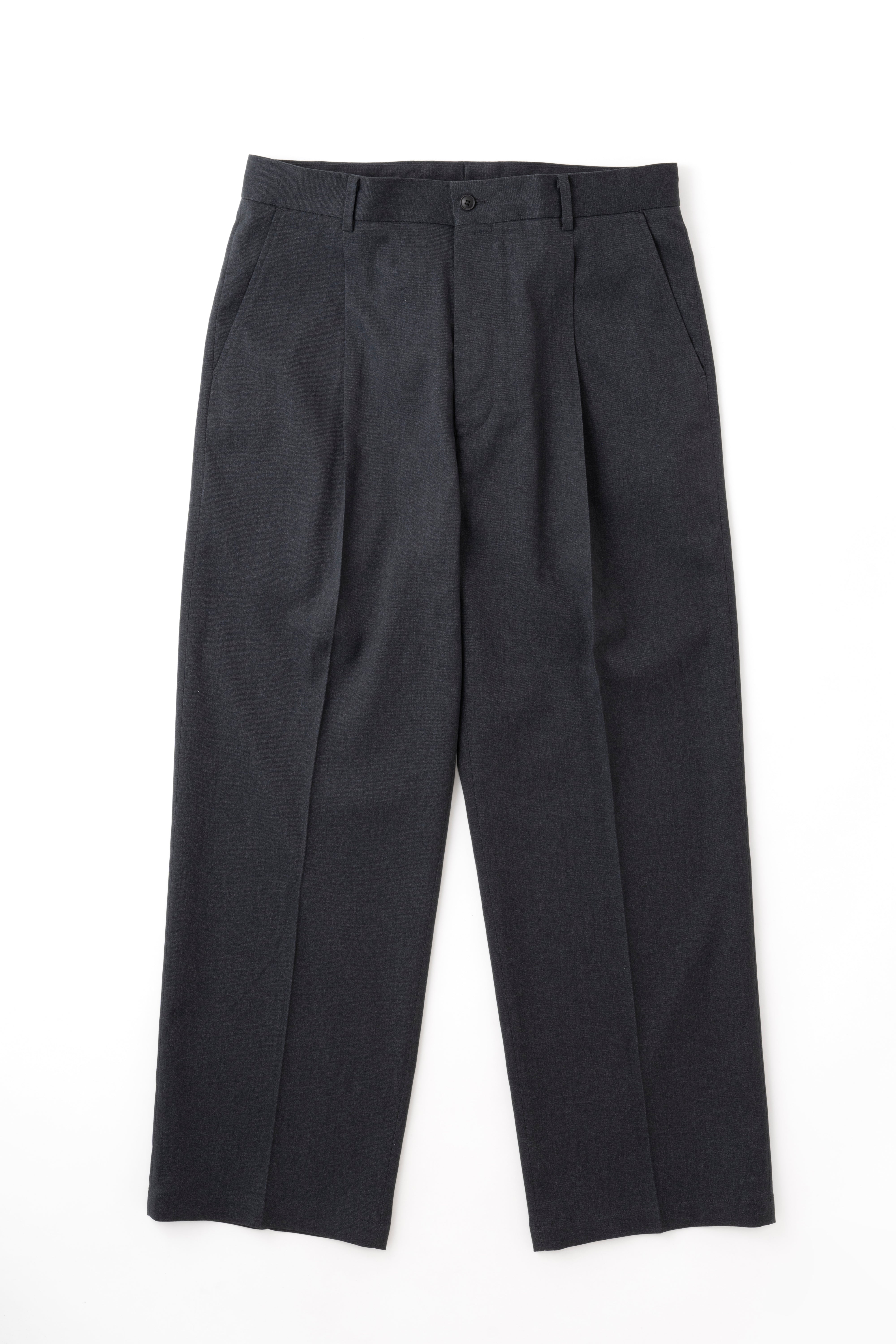 DOUBLE PLEATED EASY PANTS
