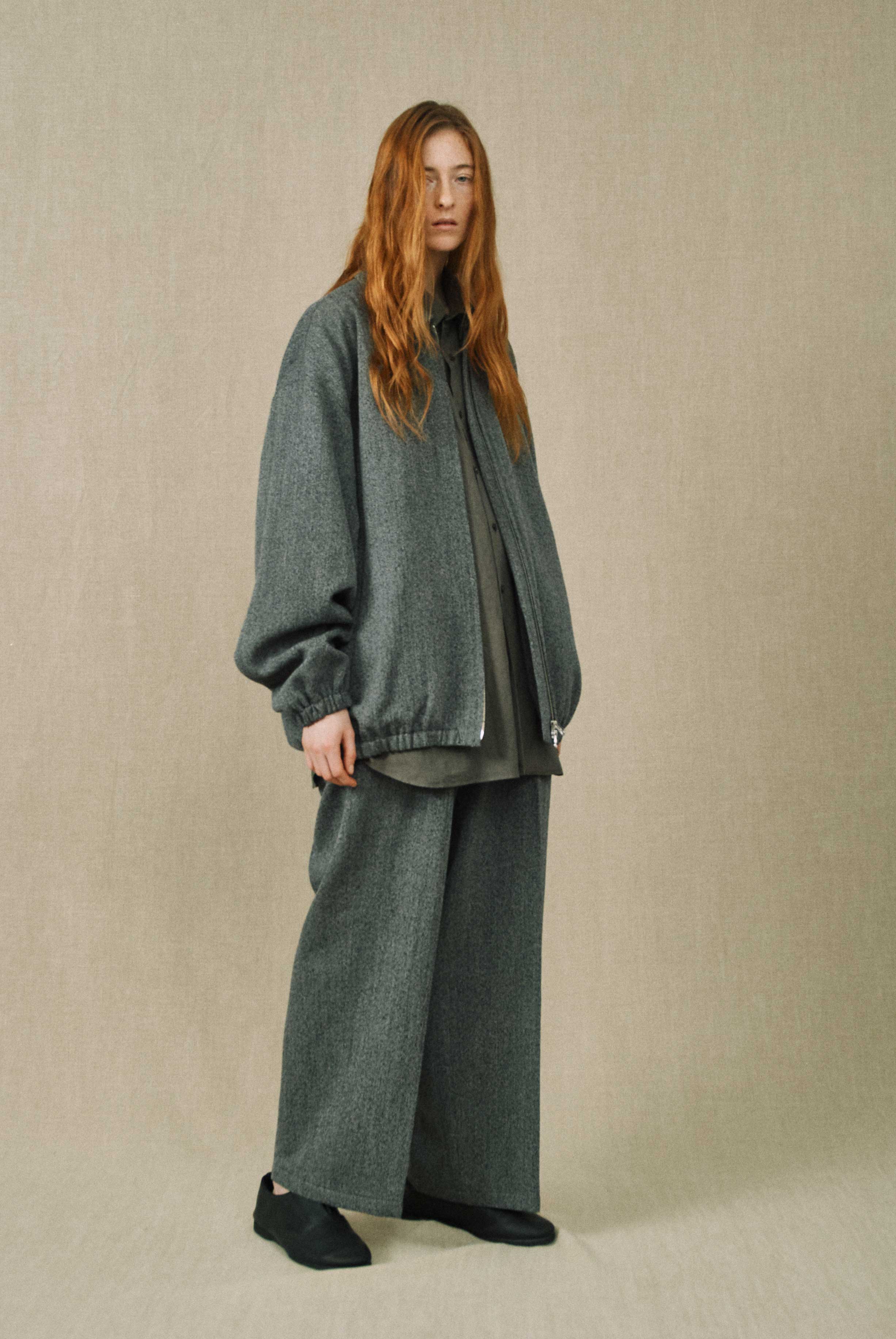 DOUBLE PLEATED TROUSERS