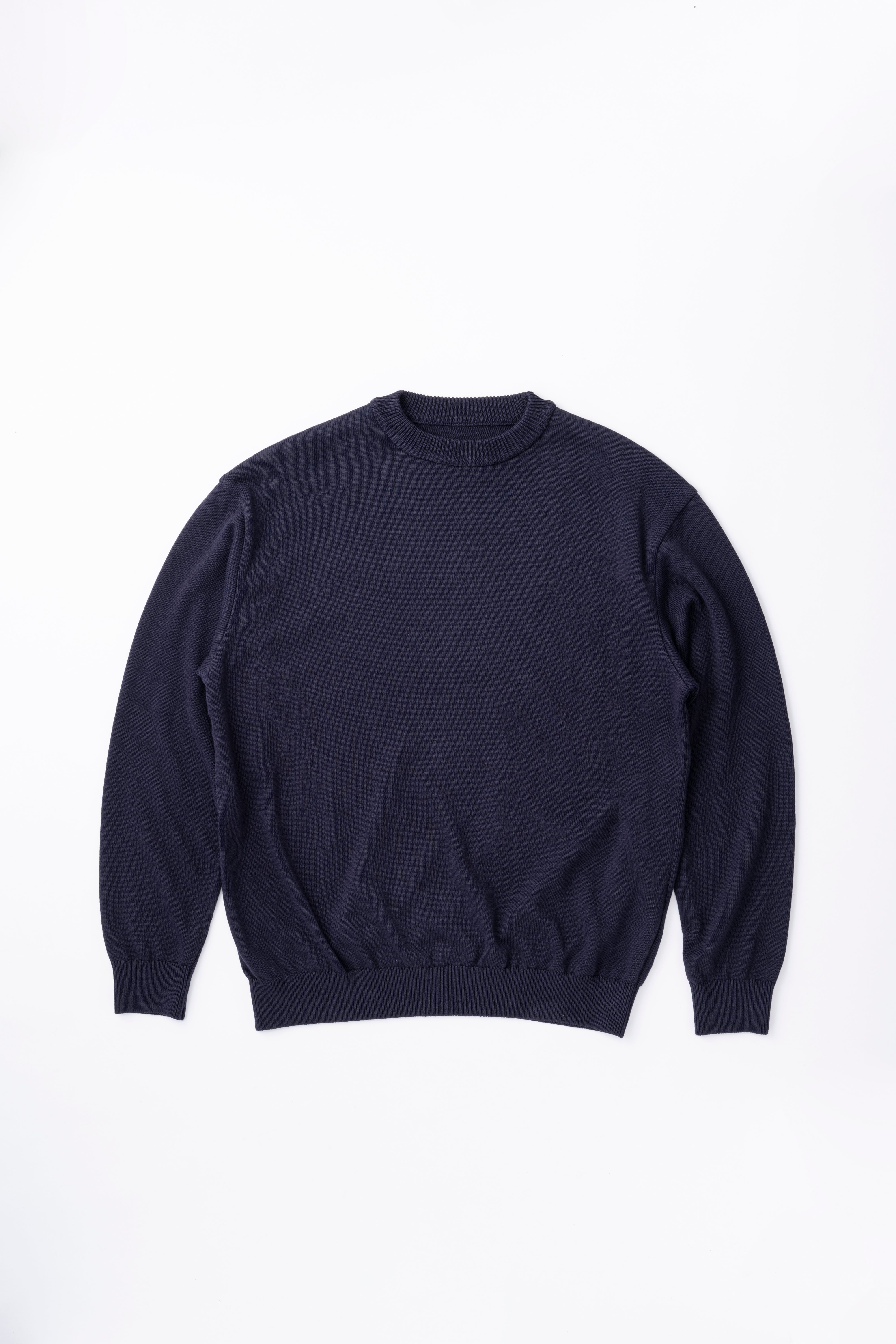 CREW NECK KNIT(SUPER ZERO KNIT)