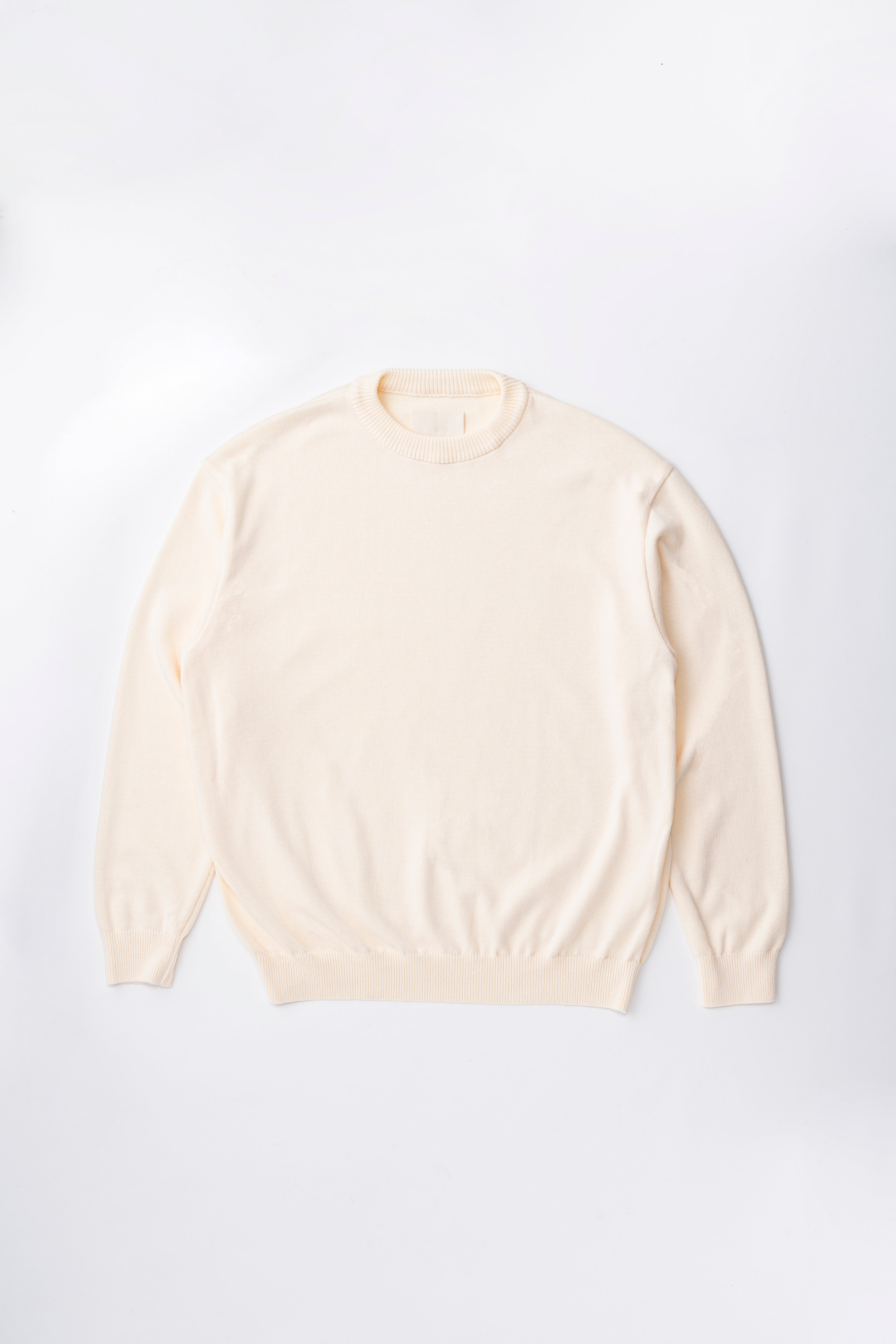 CREW NECK KNIT(SUPER ZERO KNIT)