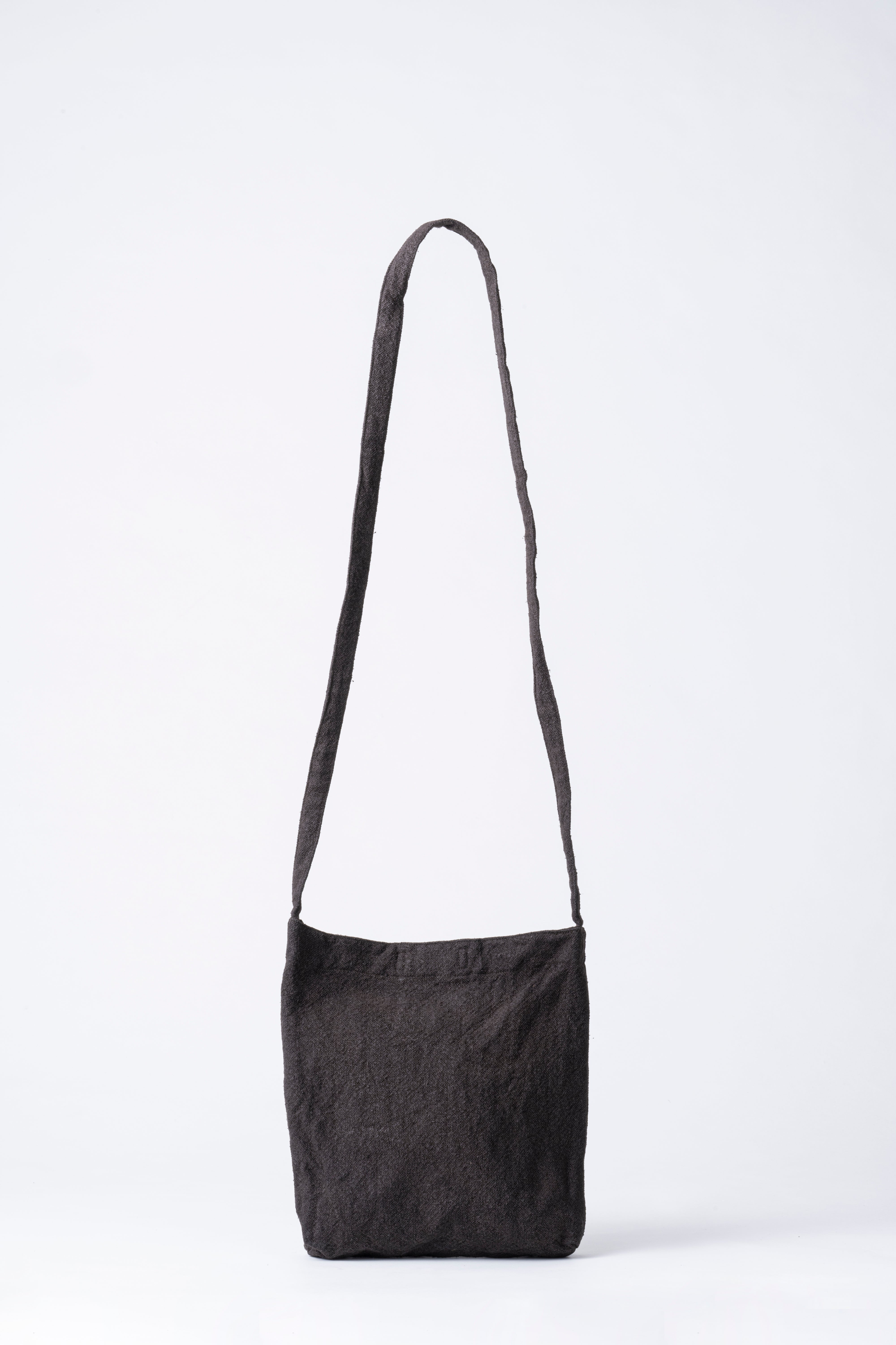 RESEARCHER BAG - MEDIUM ( SILK × LINEN CANVAS )