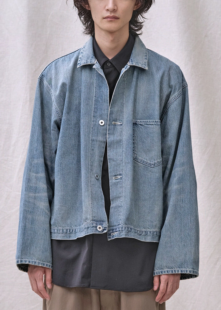 DENIM BLOUSE