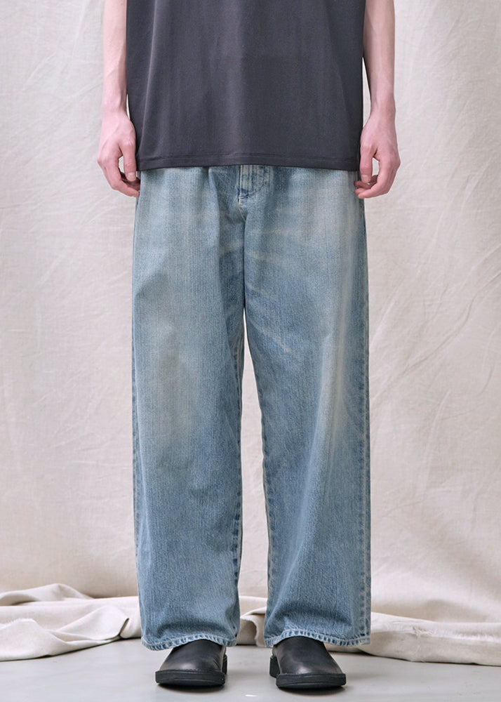 DENIM TROUSERS