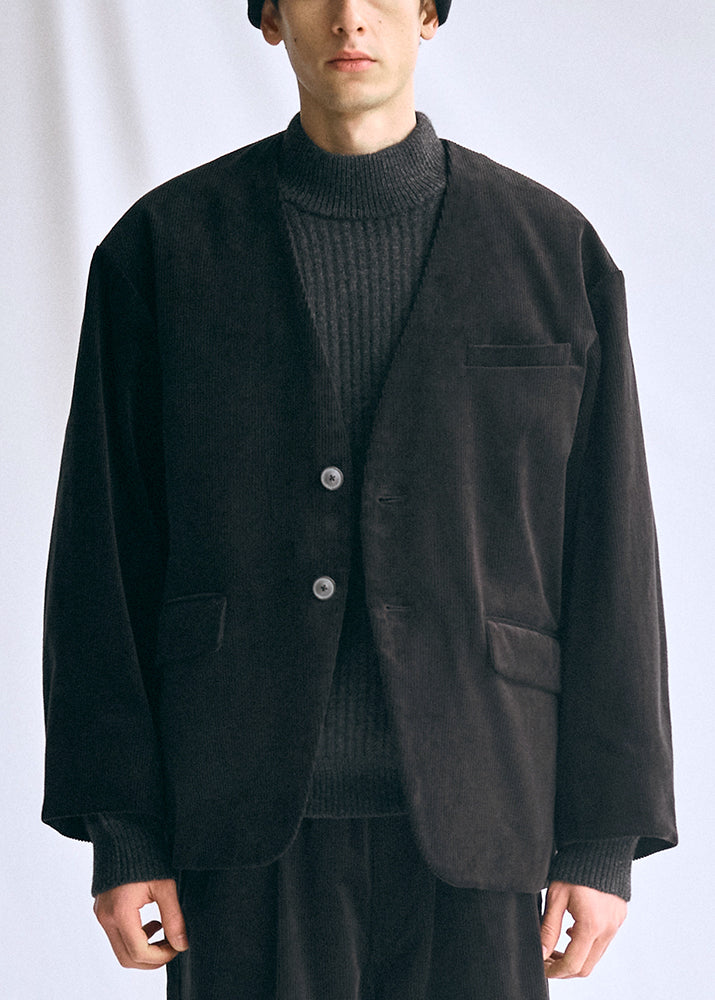 WEAVERS COLLARLESS JACKET