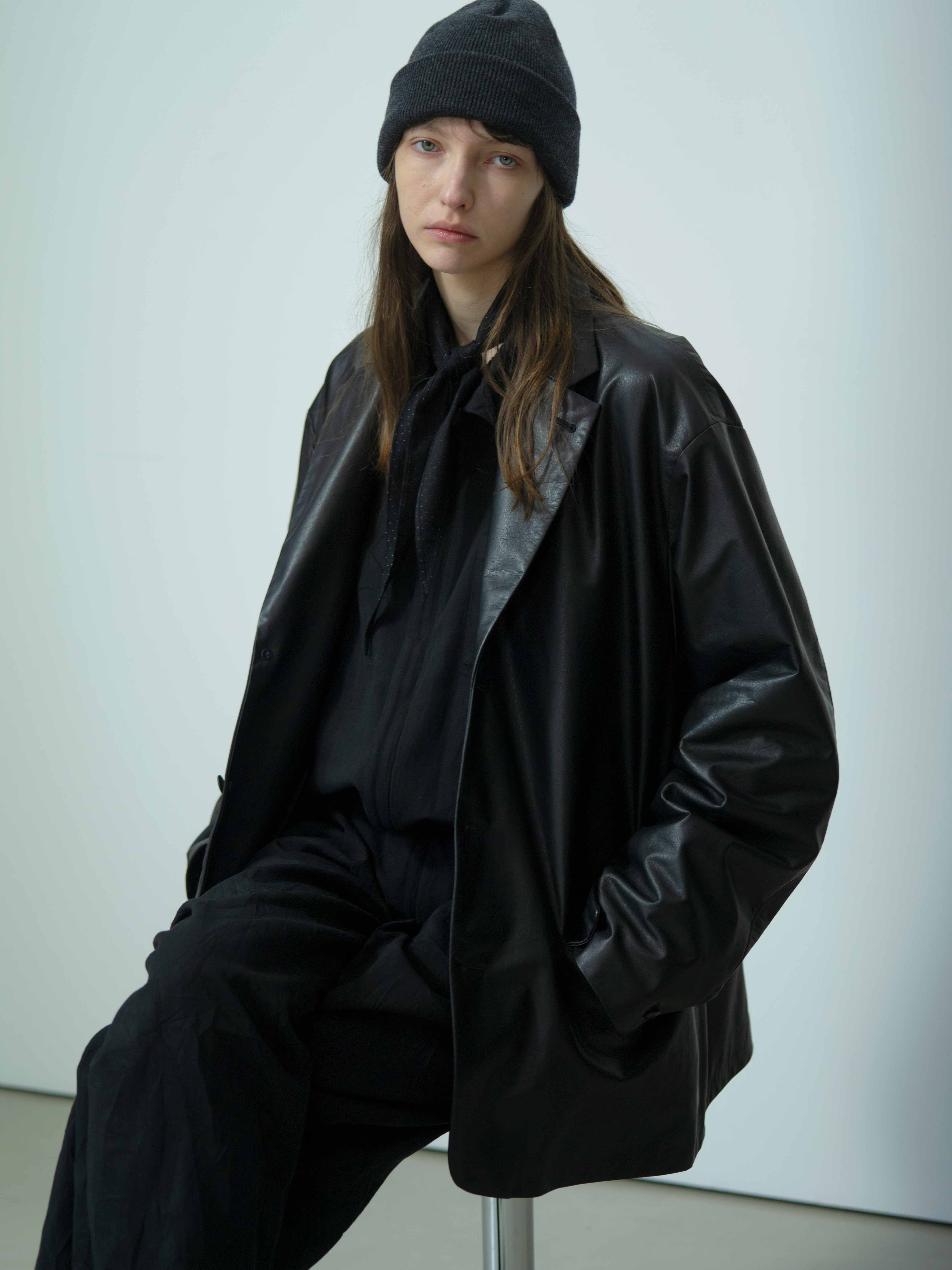 KNIT BIG WATCH CAP