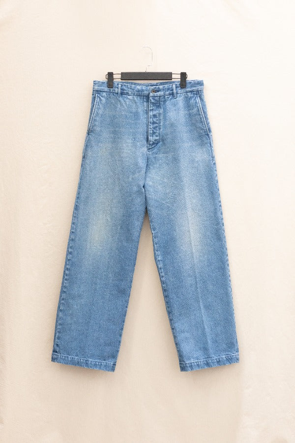 DENIM BAGGY TROUSERS