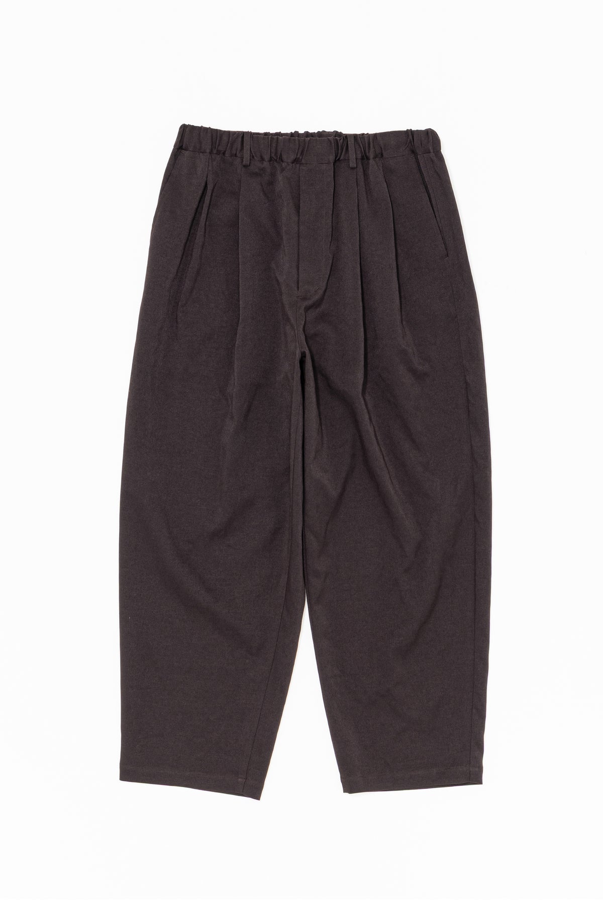 DOUBLE PLEATED WIDE EASY PANTS