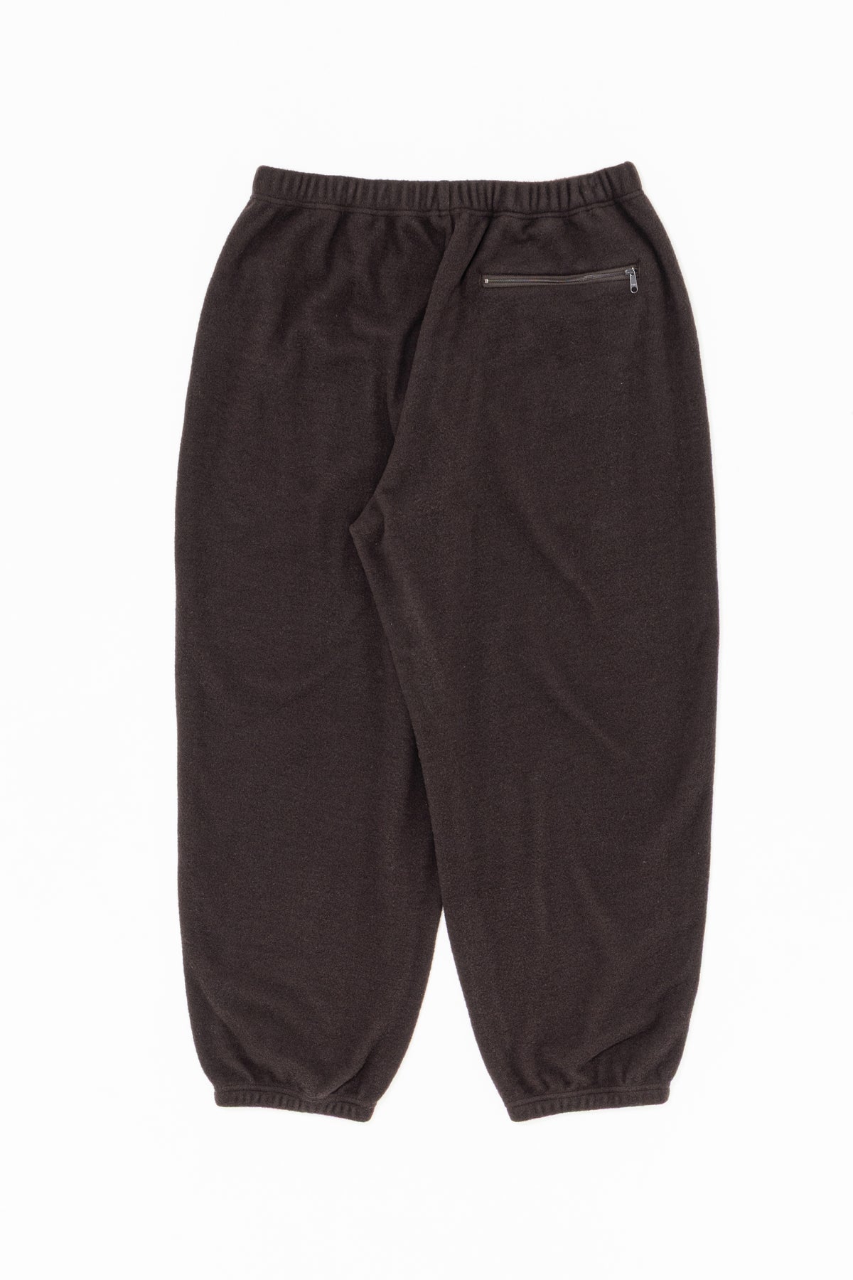 WOOL FLEECE TRACK PANTS