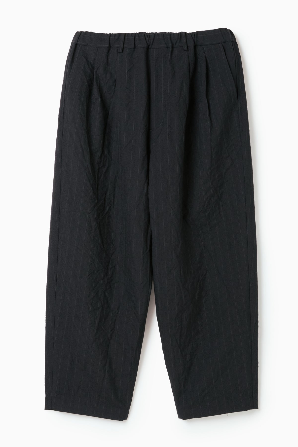 DOUBLE PLEATED WIDE EASY PANTS
