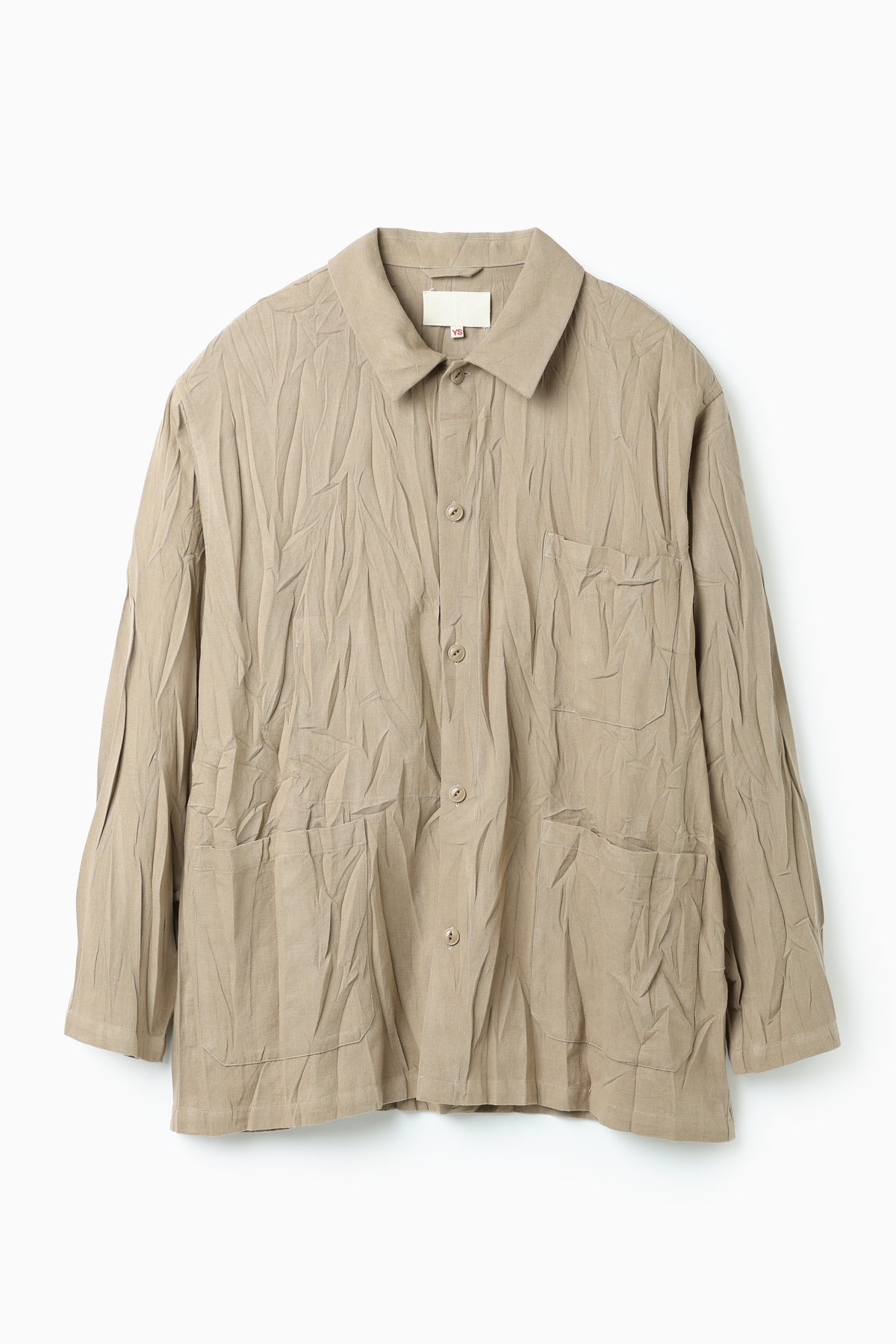 COTTON HEMP GABARDINE WORK SHIRT