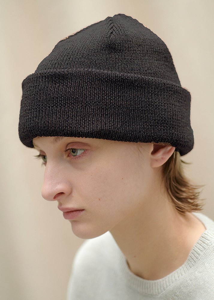 CASHMERE KNIT BIG WATCH CAP