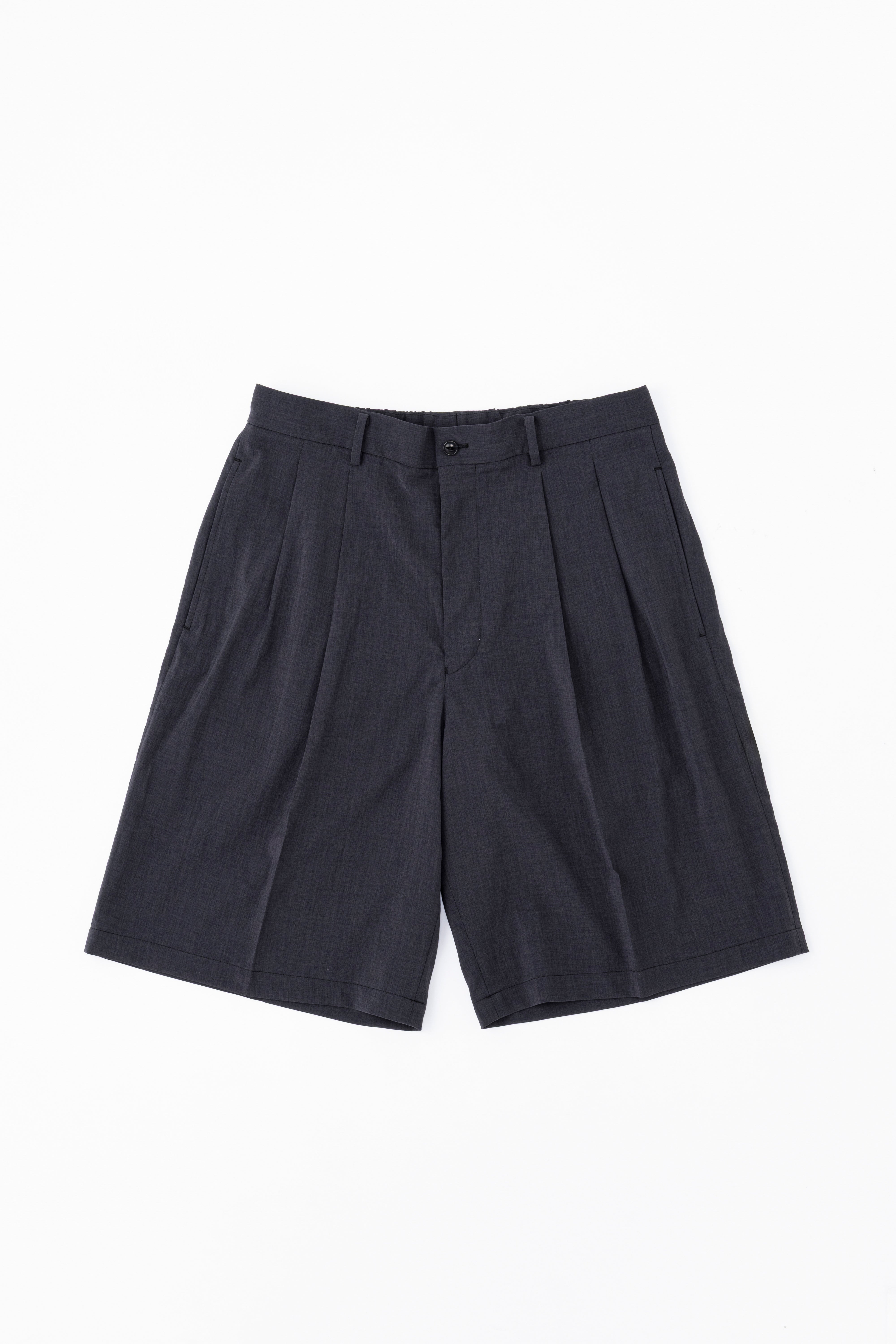 DOUBLE PLEATED SHORTS