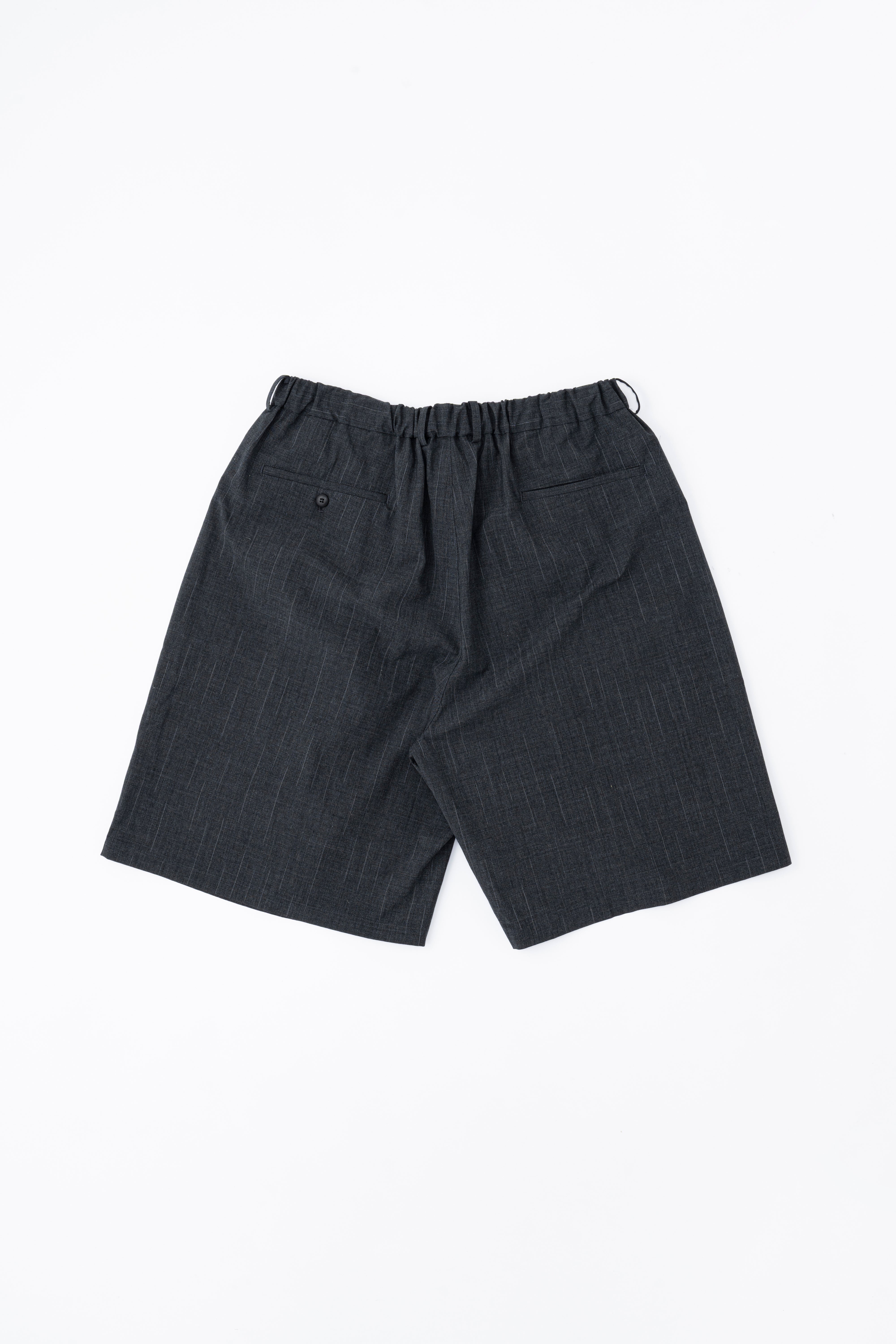 DOUBLE PLEATED WIDE EASY SHORTS
