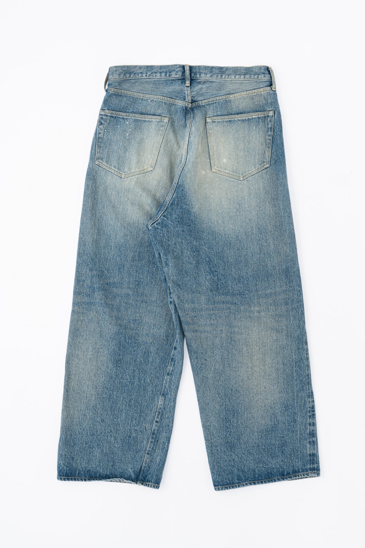 5POCKET BAGGY FADE DENIM PANTS