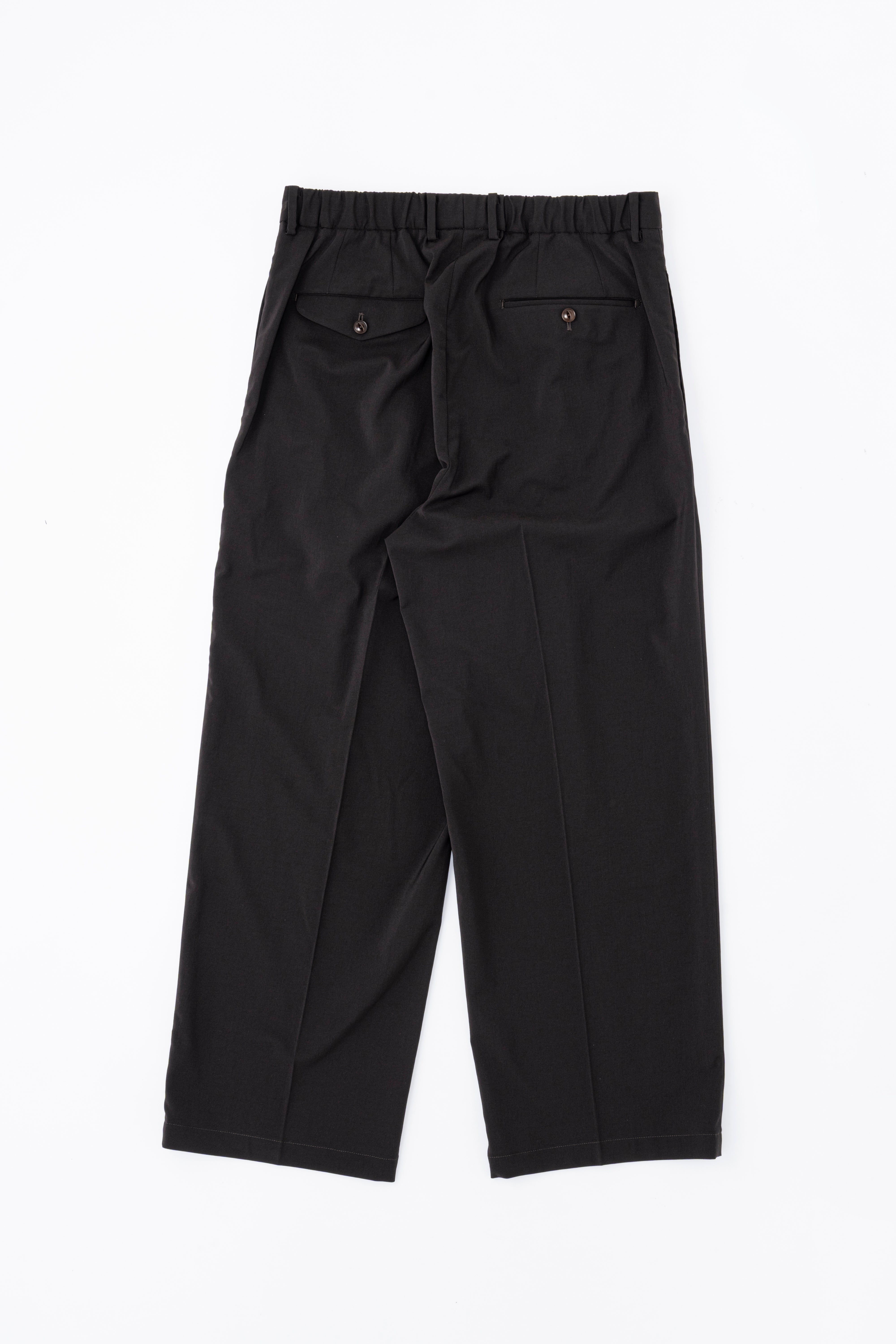 DOUBLE PLEATED TROUSERS