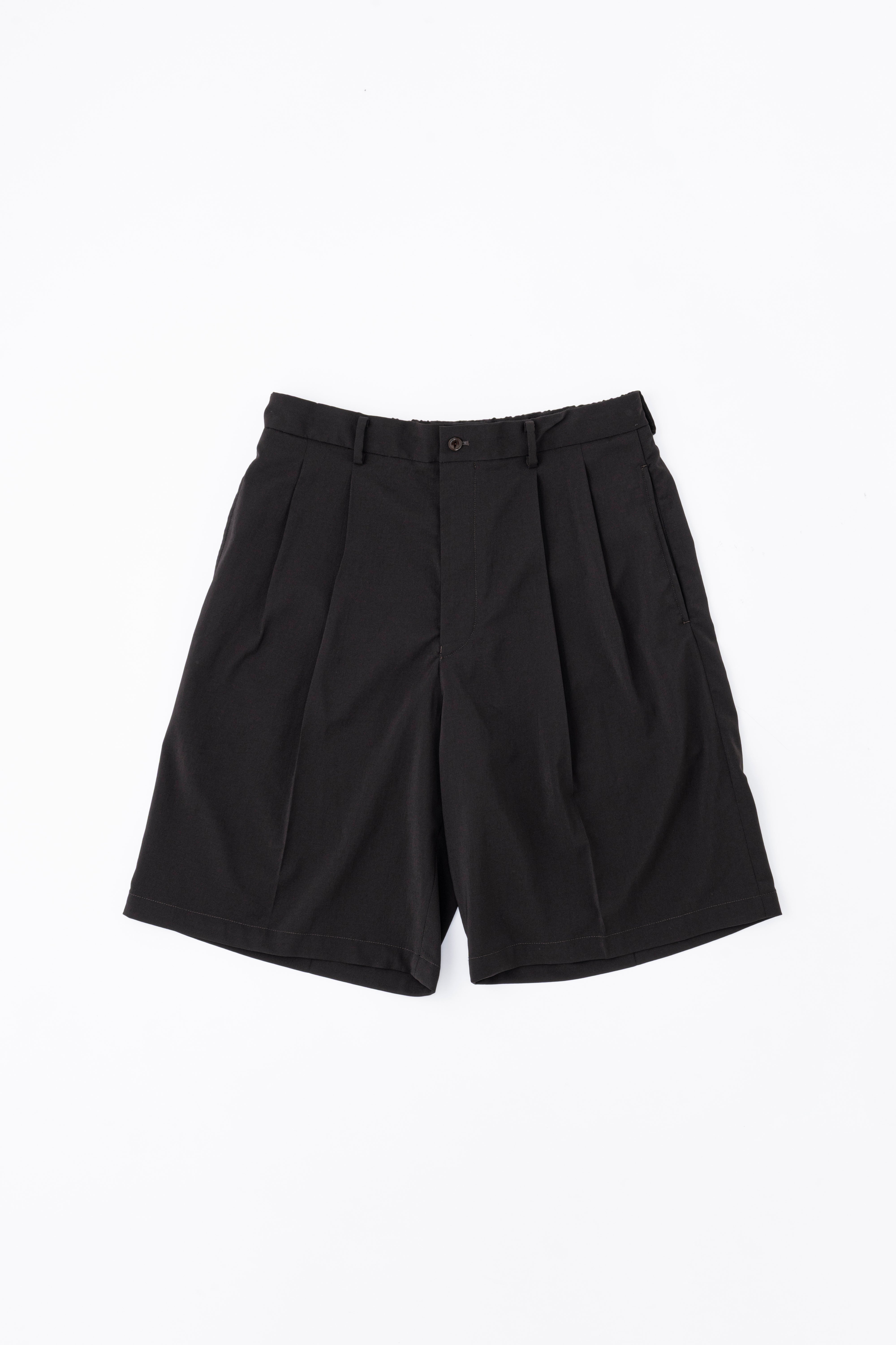 DOUBLE PLEATED SHORTS