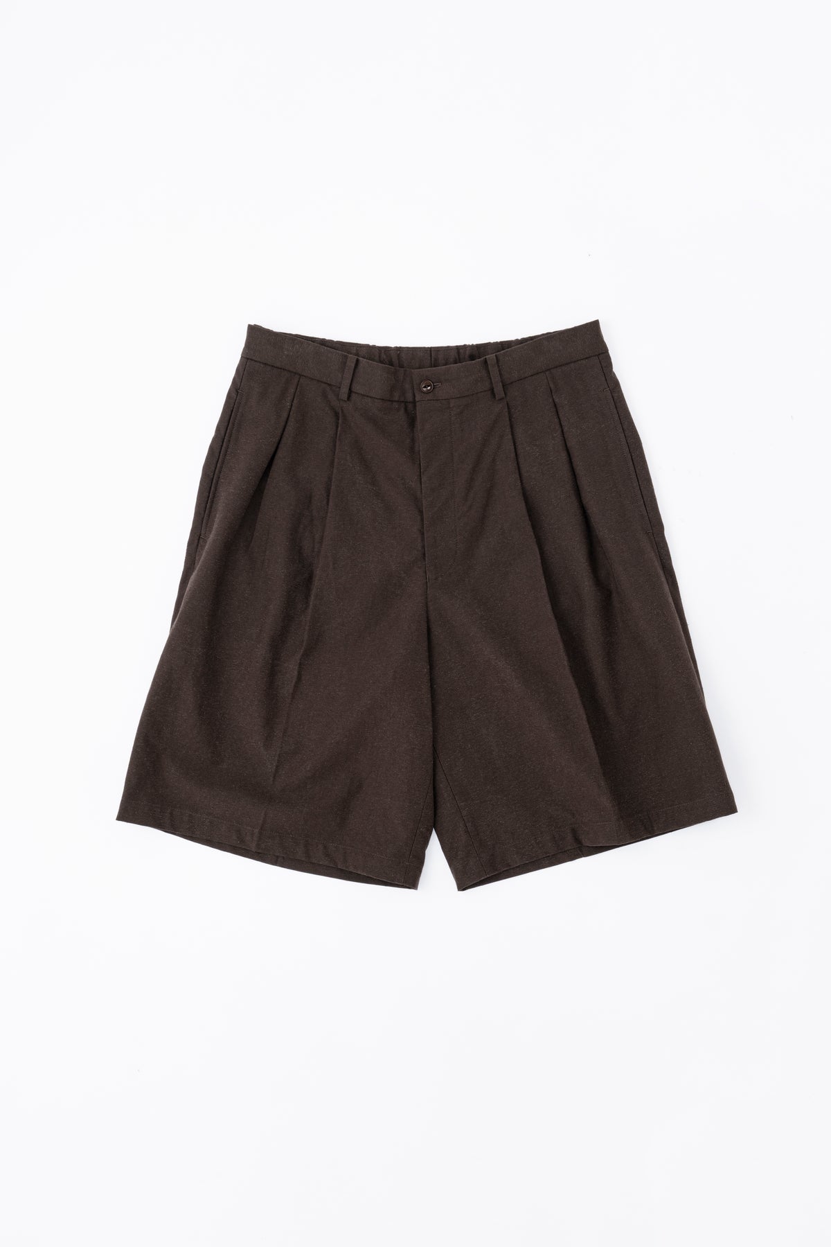 DOUBLE PLEATED SHORTS