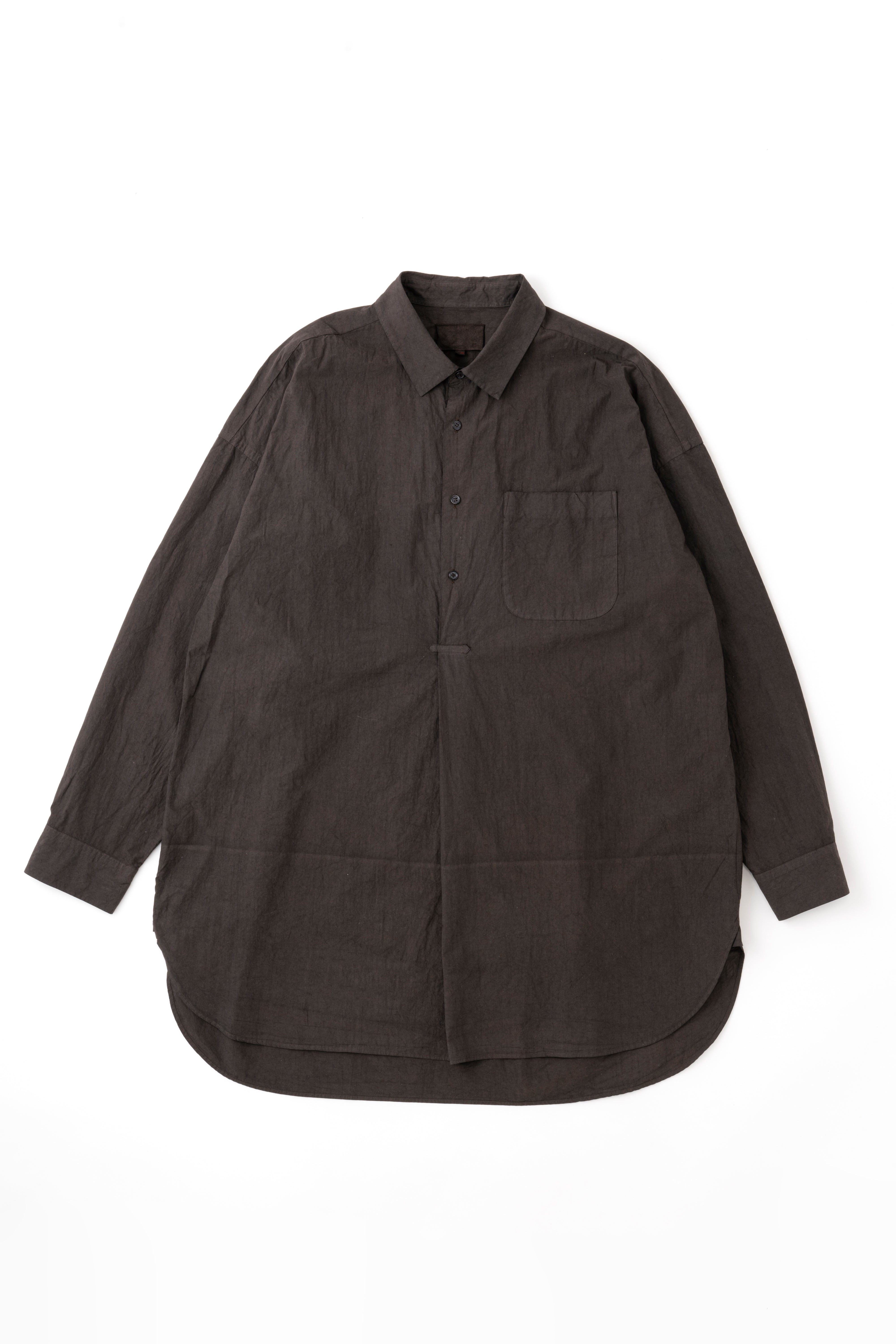 PULLOVER SHIRT (NATURAL GARMENT DYE)