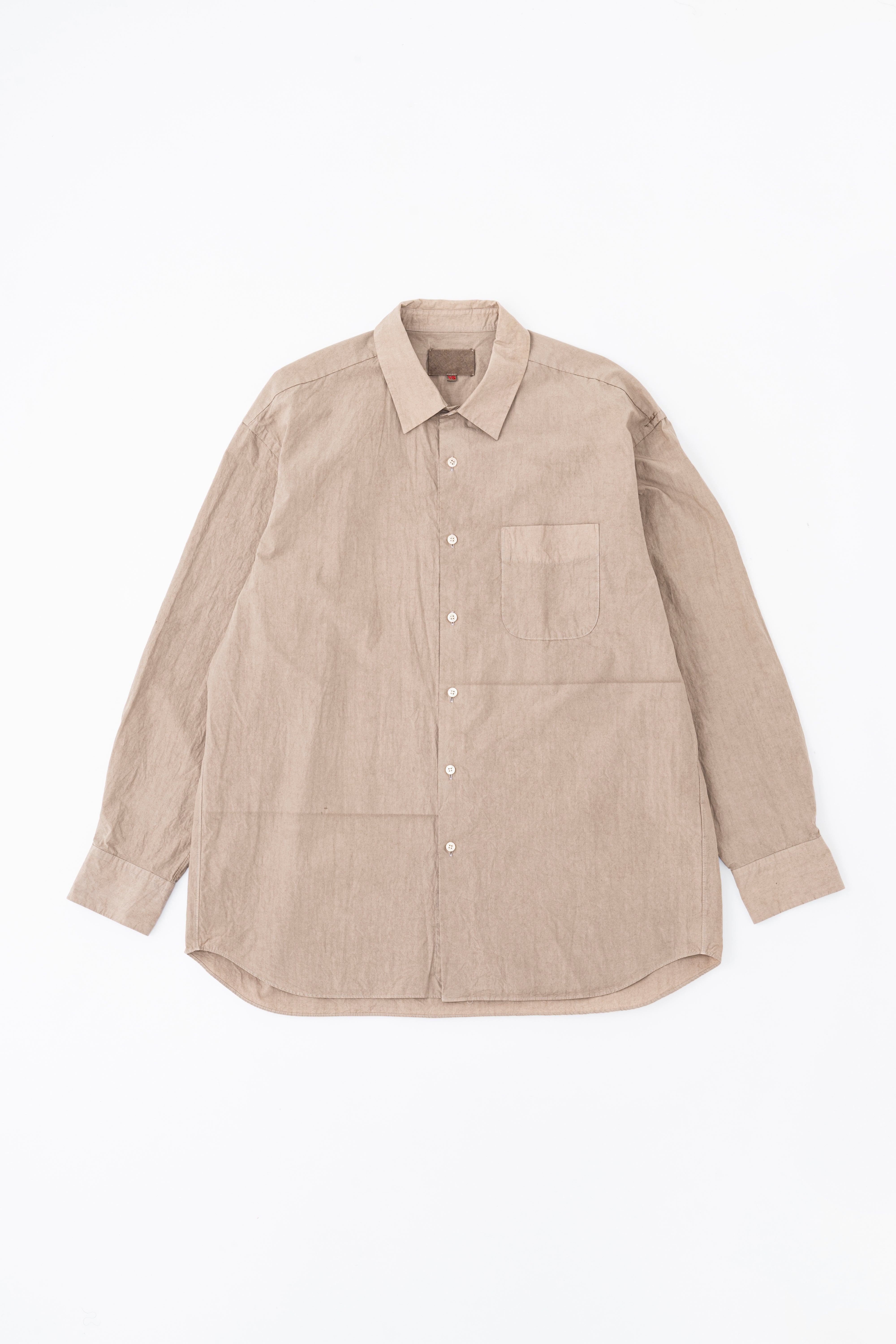 PULLOVER SHIRT (NATURAL GARMENT DYE)