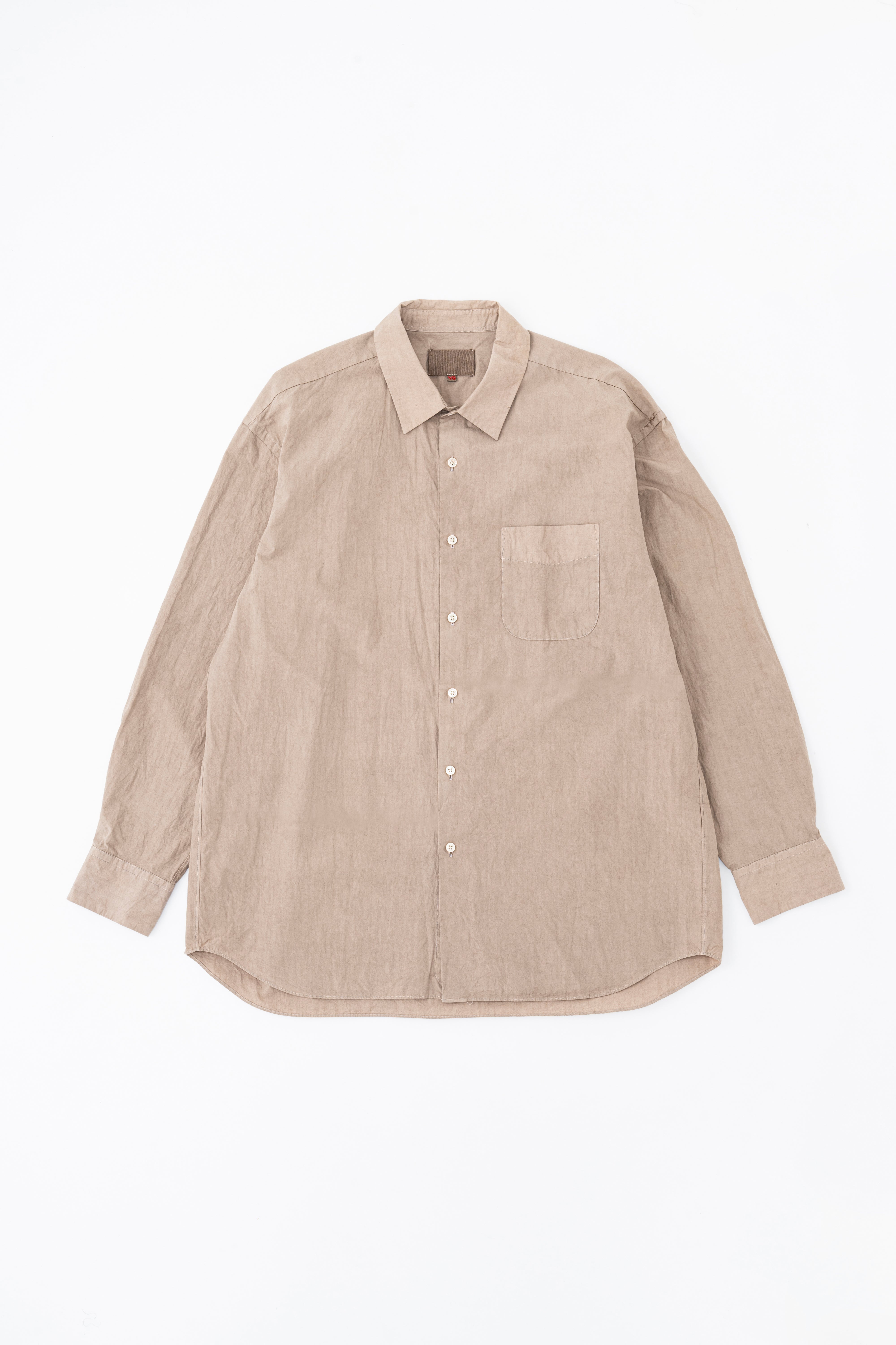 REGULAR COLLAR SHIRT（NATURAL GARMENT DYE）