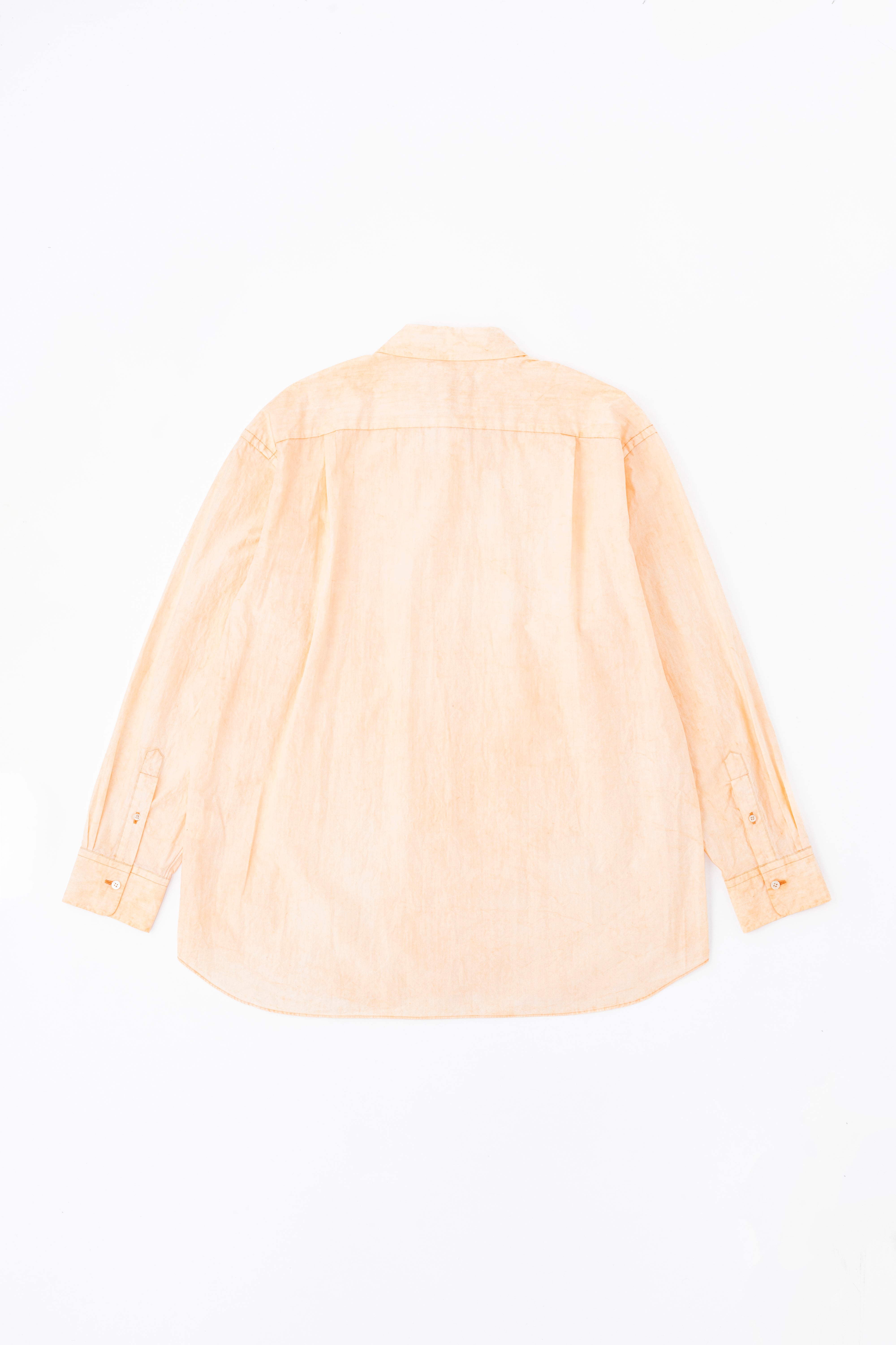 REGULAR COLLAR SHIRT（NATURAL GARMENT DYE）