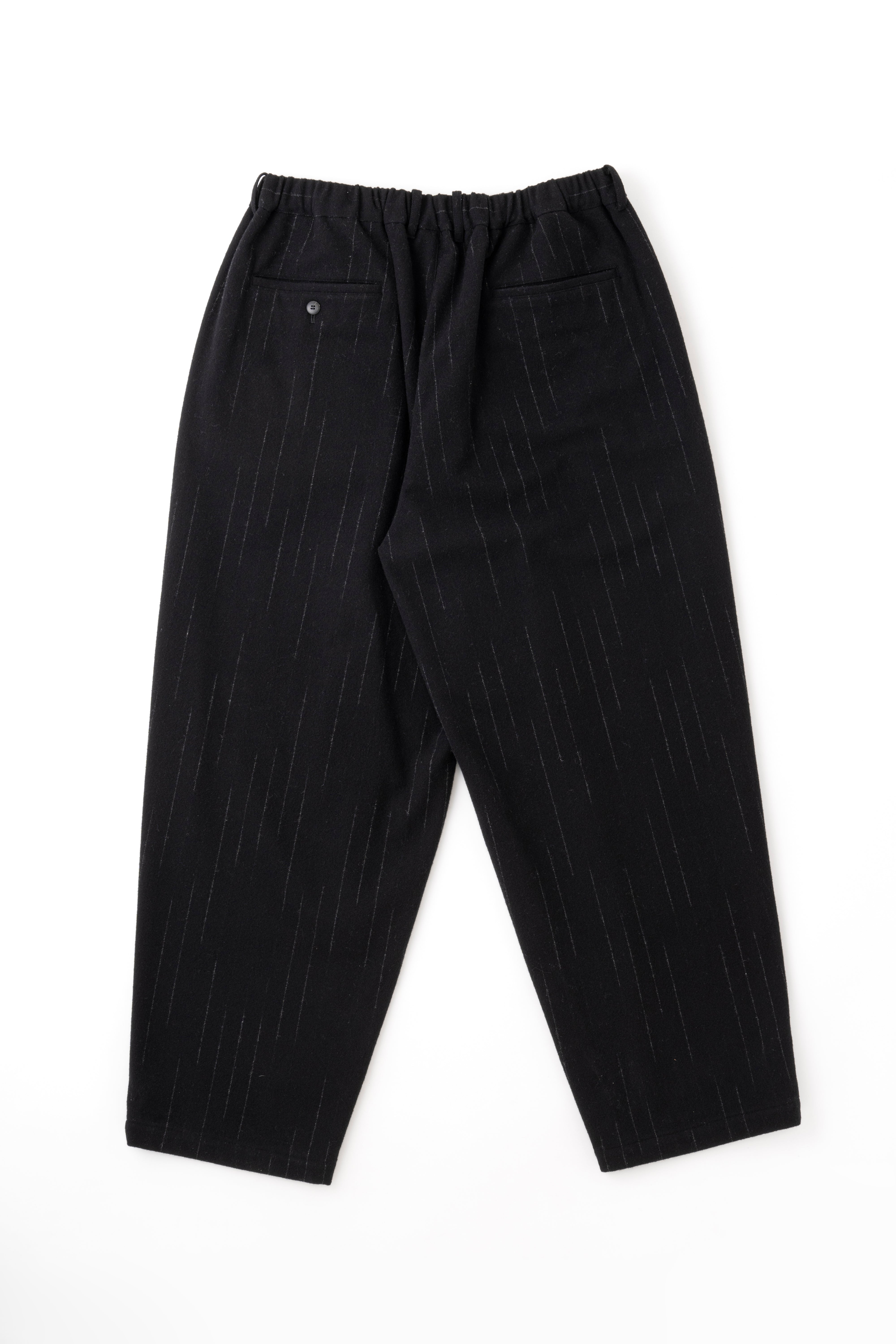 DOUBLE PLEATED WIDE EASY PANTS