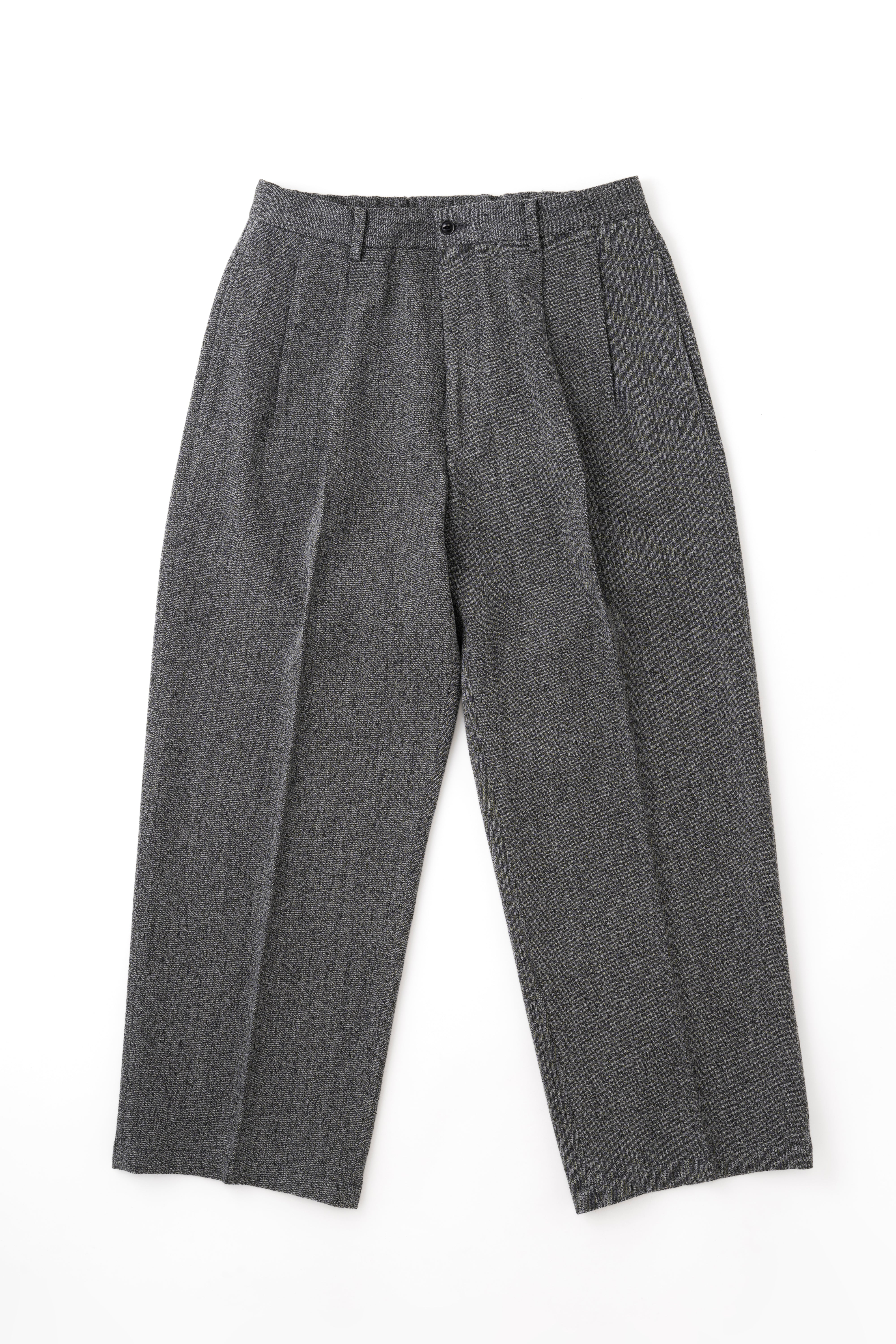 DOUBLE PLEATED TROUSERS
