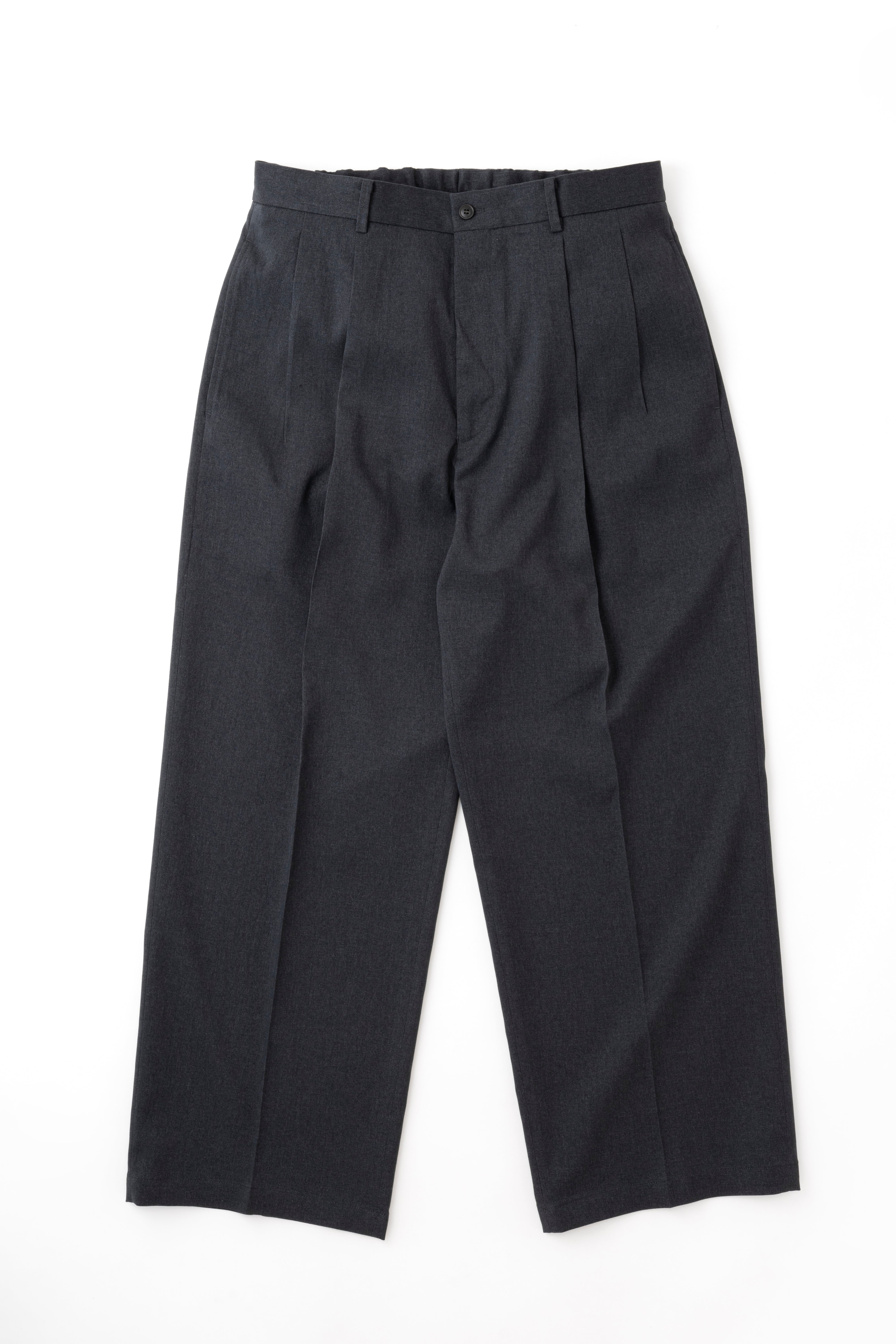 DOUBLE PLEATED TROUSERS