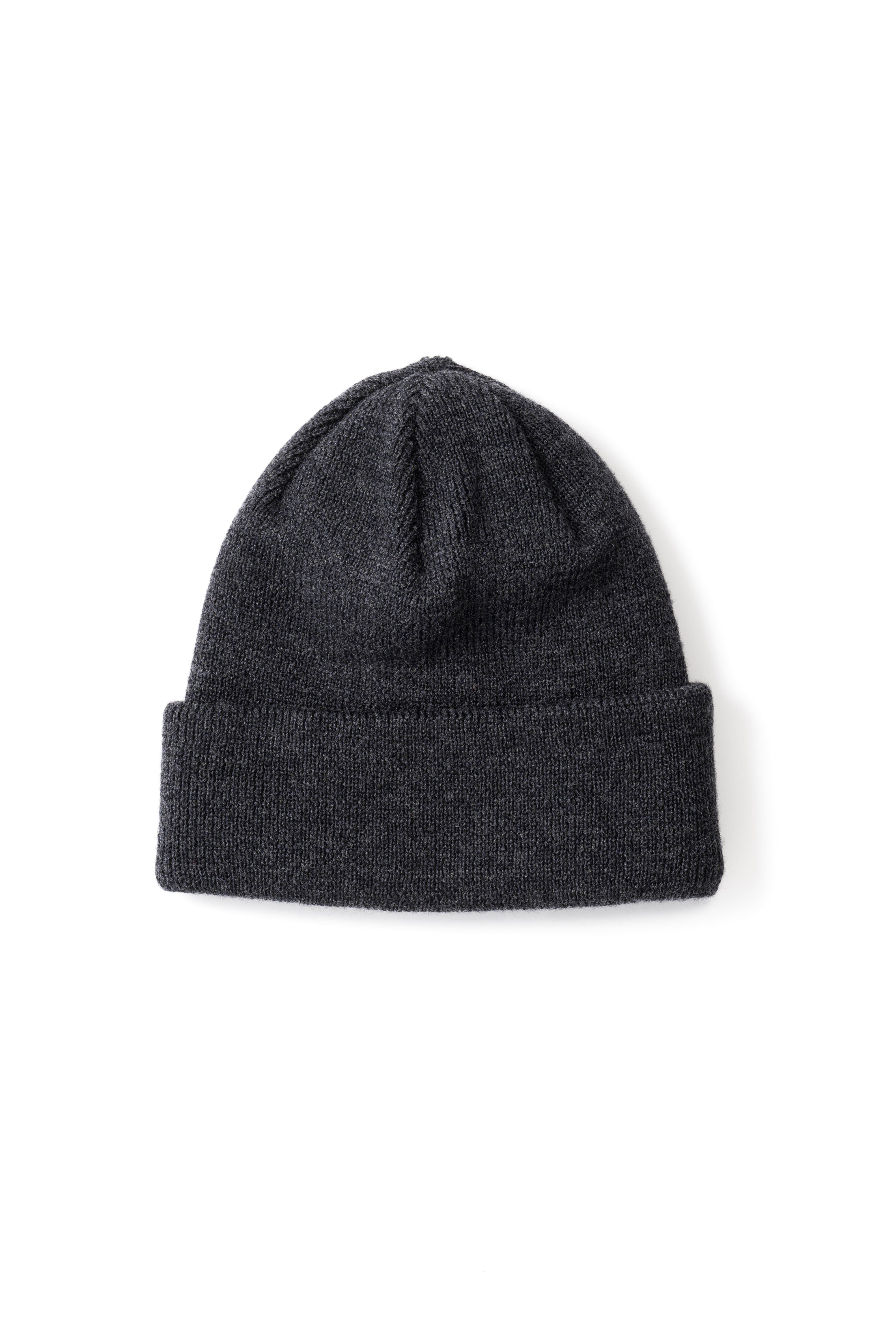 KNIT BIG WATCH CAP - HARD TWIST